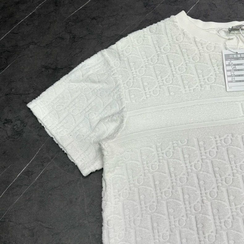 Dior DIOR White Logo Short Sleeve TShirt-2506 Size US XS / EU 42 / 0 - 3 Thumbnail
