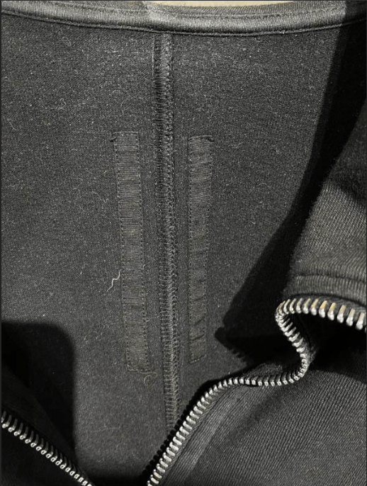 Rick Owens Rick Owens Black Zip-Up Hoodie Size US M / EU 48-50 / 2 - 4 Thumbnail