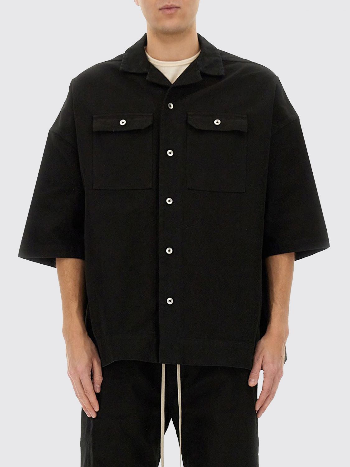Rick Owens Drkshdw Rick Owens Drkshdw Shirt Men Black Size US L / EU 52-54 / 3 - 1 Thumbnail