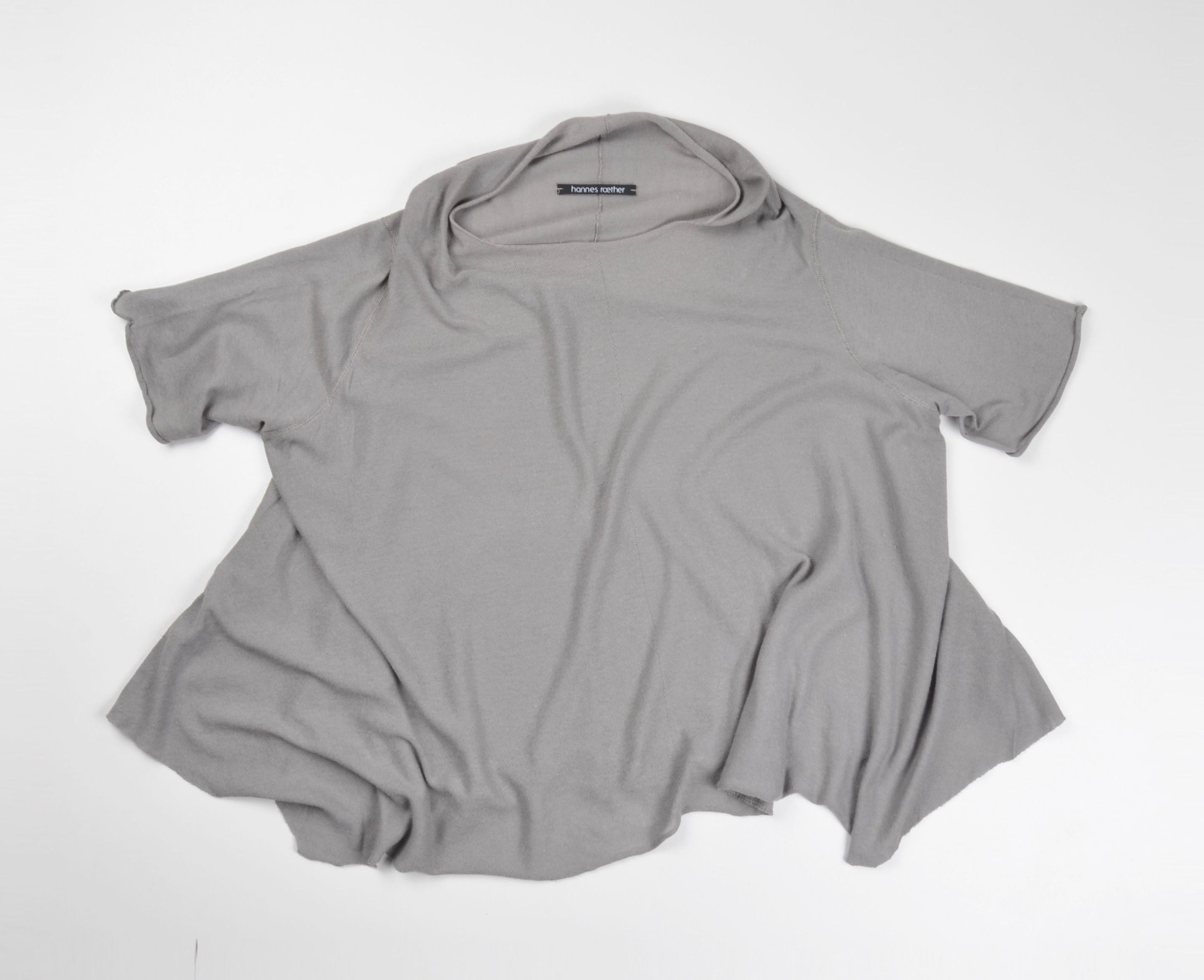 hannes roether Hannes Roether Avant Garde Oversized Linen Blend Top Size S / US 4 / IT 40 - 4 Thumbnail