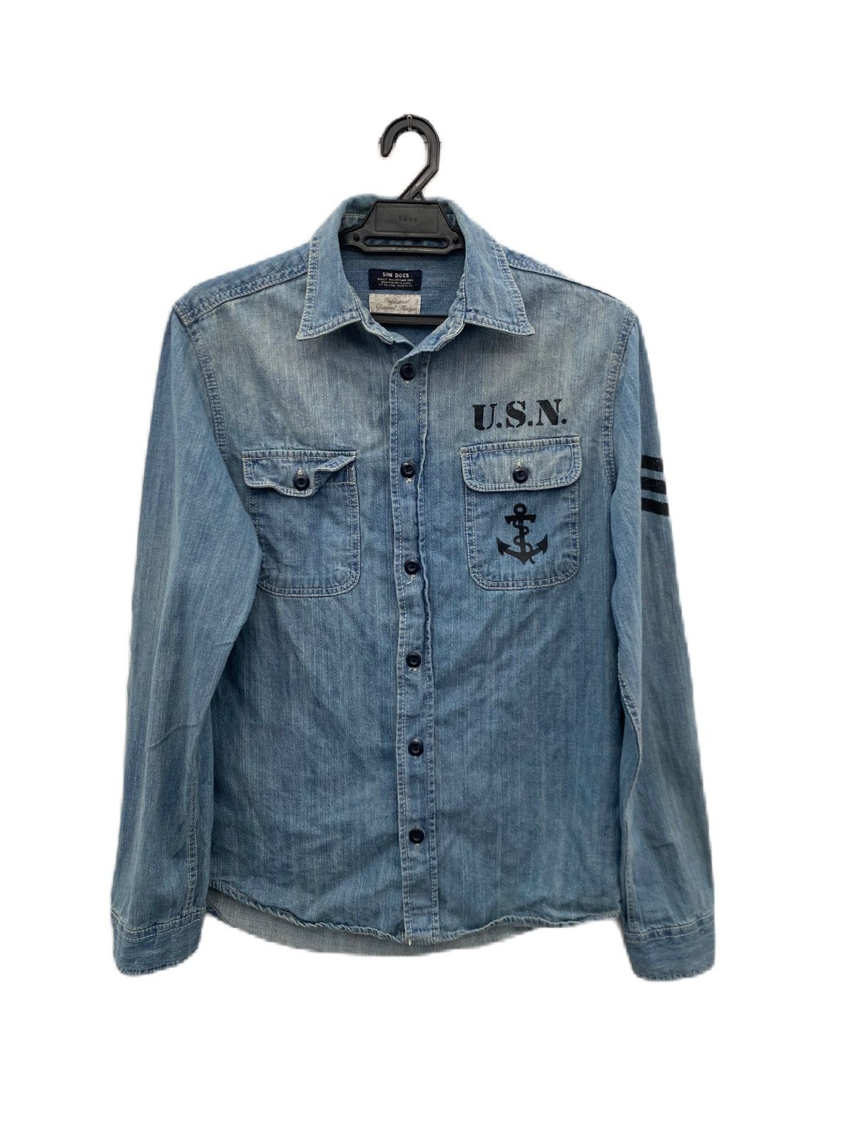 Buzz Rickson's × Japanese Brand JAPAN BRAND USN SHIRT SUN DOGS SCOUTS RAIDERS LCSS MK.2 Size US M / EU 48-50 / 2 - 1 Thumbnail