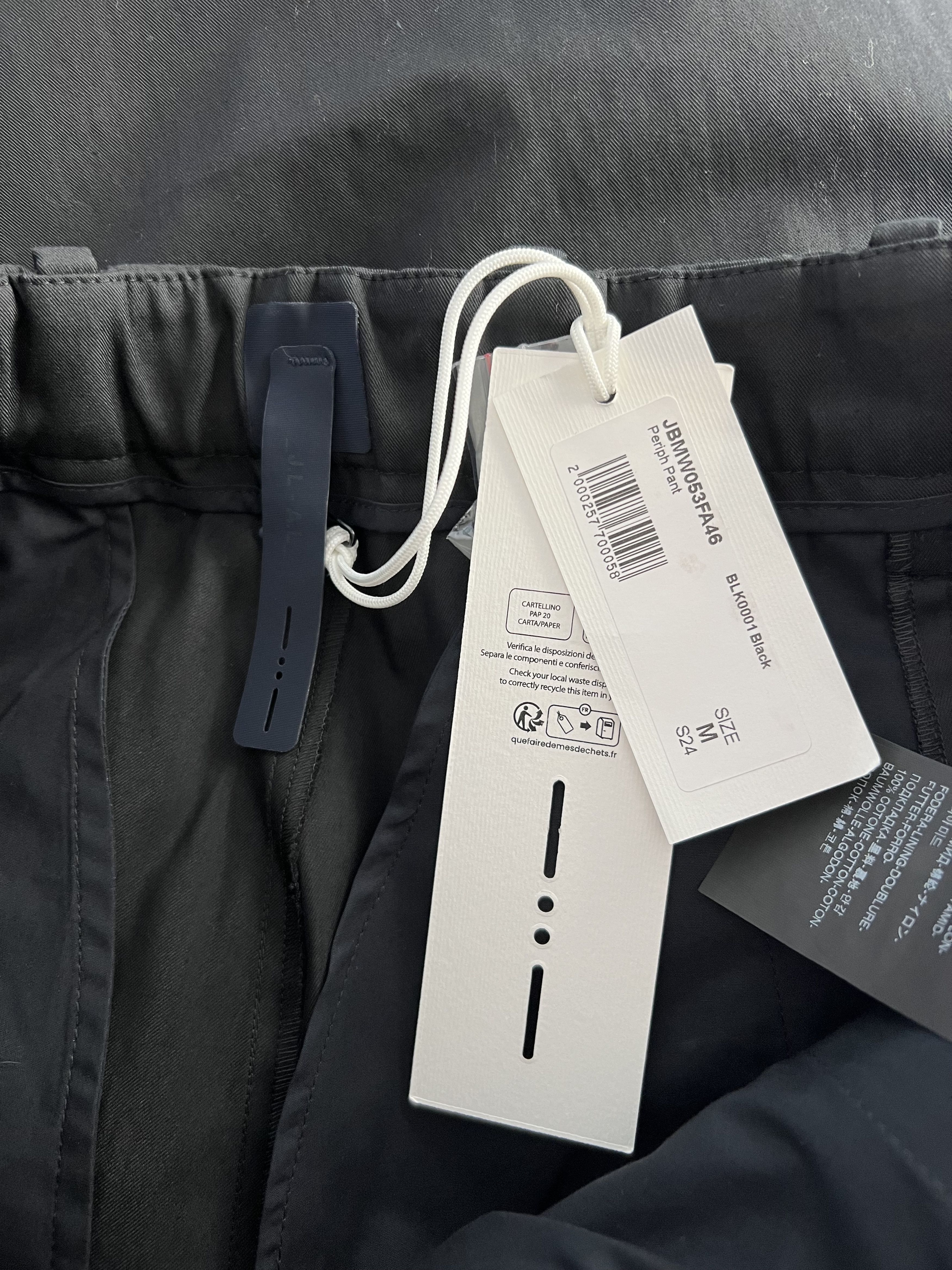 _J.L-A.L_ JLAL Periph Cargo Pants in Black Size US 32 / EU 48 - 6 Thumbnail