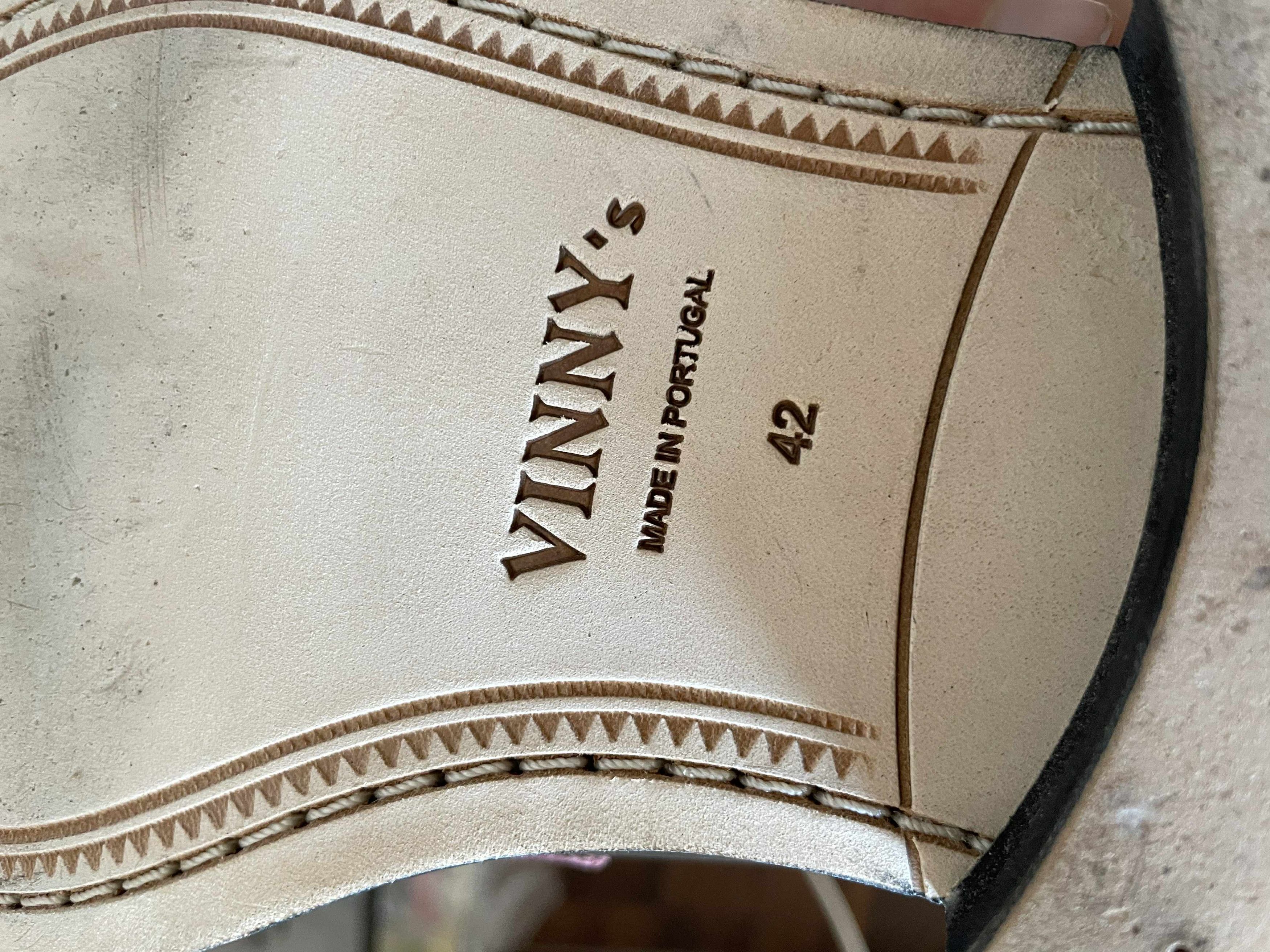 VINNY's Vinnys Loafers Luxe Black Mens Shoes Leather Size EU 42 US9 Size US 9 / EU 42 - 5 Thumbnail