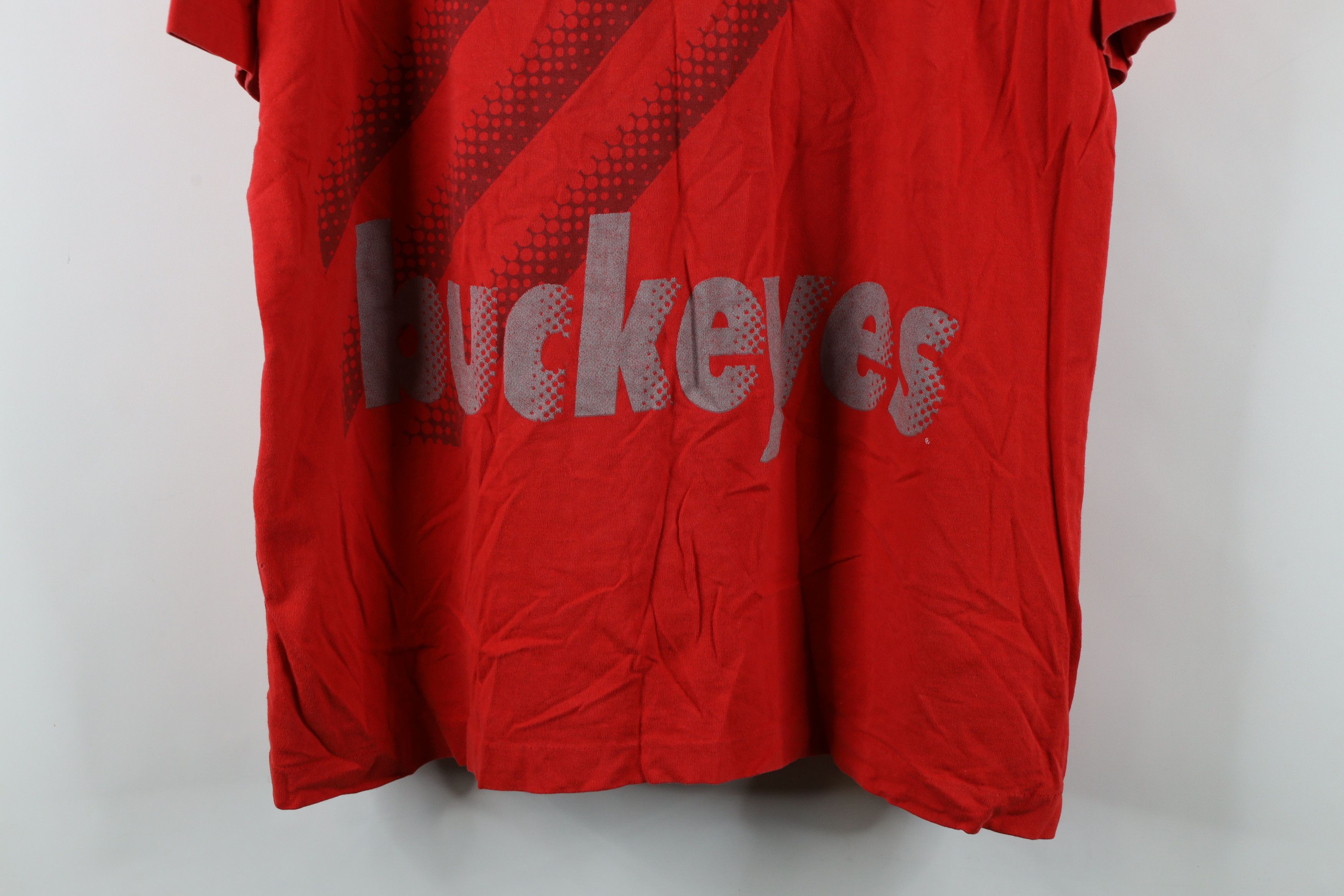 Vintage Vintage 90s All Over Print Ohio State University T-Shirt Size US XL / EU 56 / 4 - 14 Thumbnail