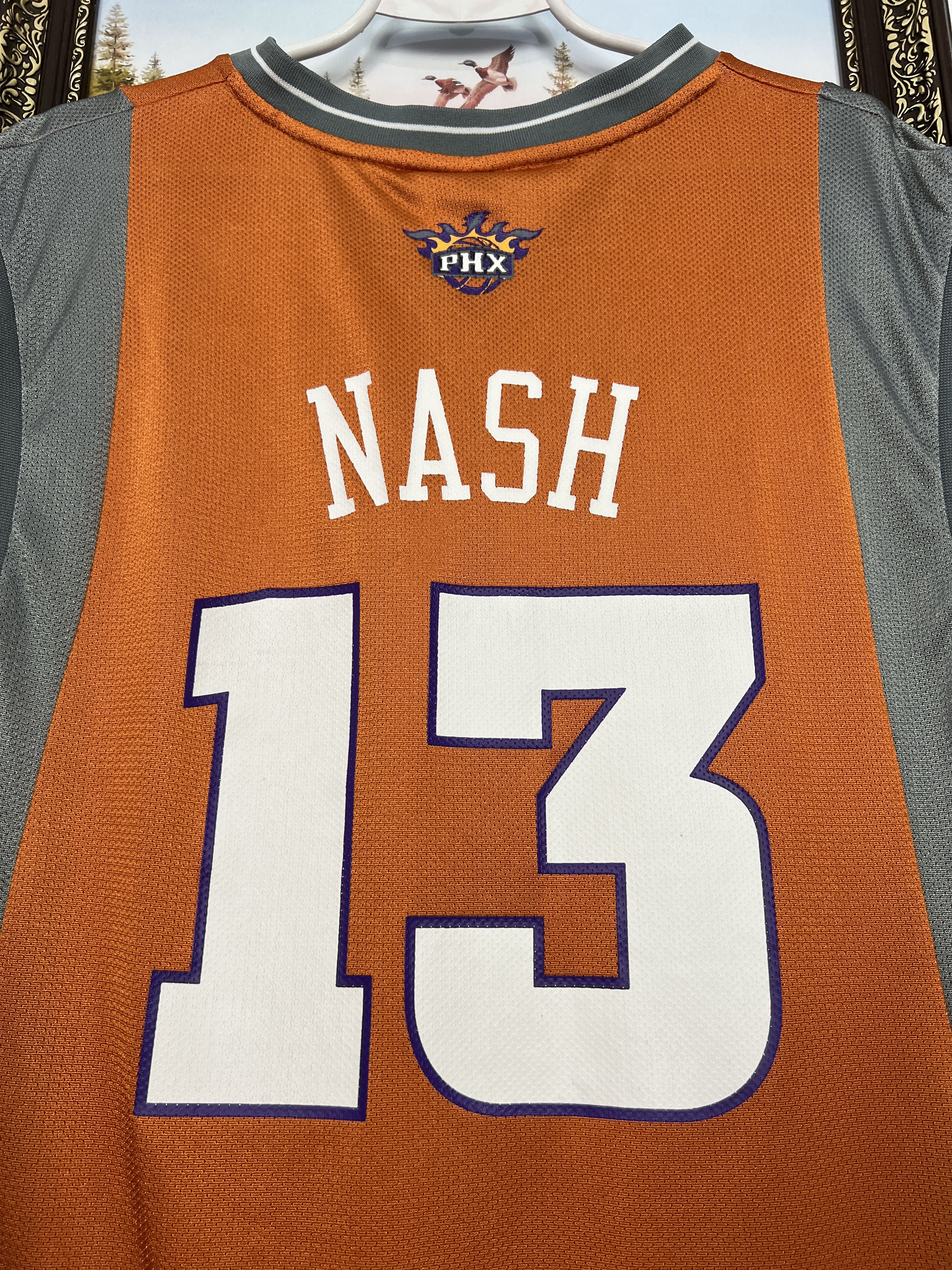 Reebok Vintage Reebok Phoenix Suns Steve Nash #13 Jersey NBA Size US L / EU 52-54 / 3 - 13 Thumbnail