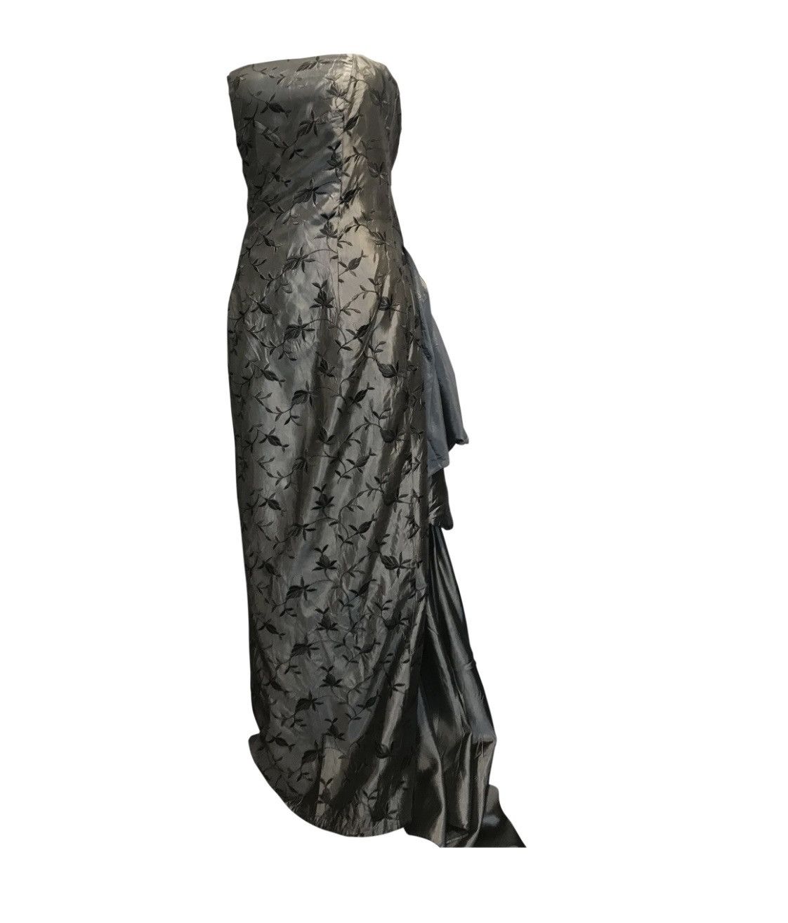 Jessica McClintock 1970 gorgepus Jessica Mcclintok tail gown taffeta dress Size XS / US 0-2 / IT 36-38 - 1 Thumbnail