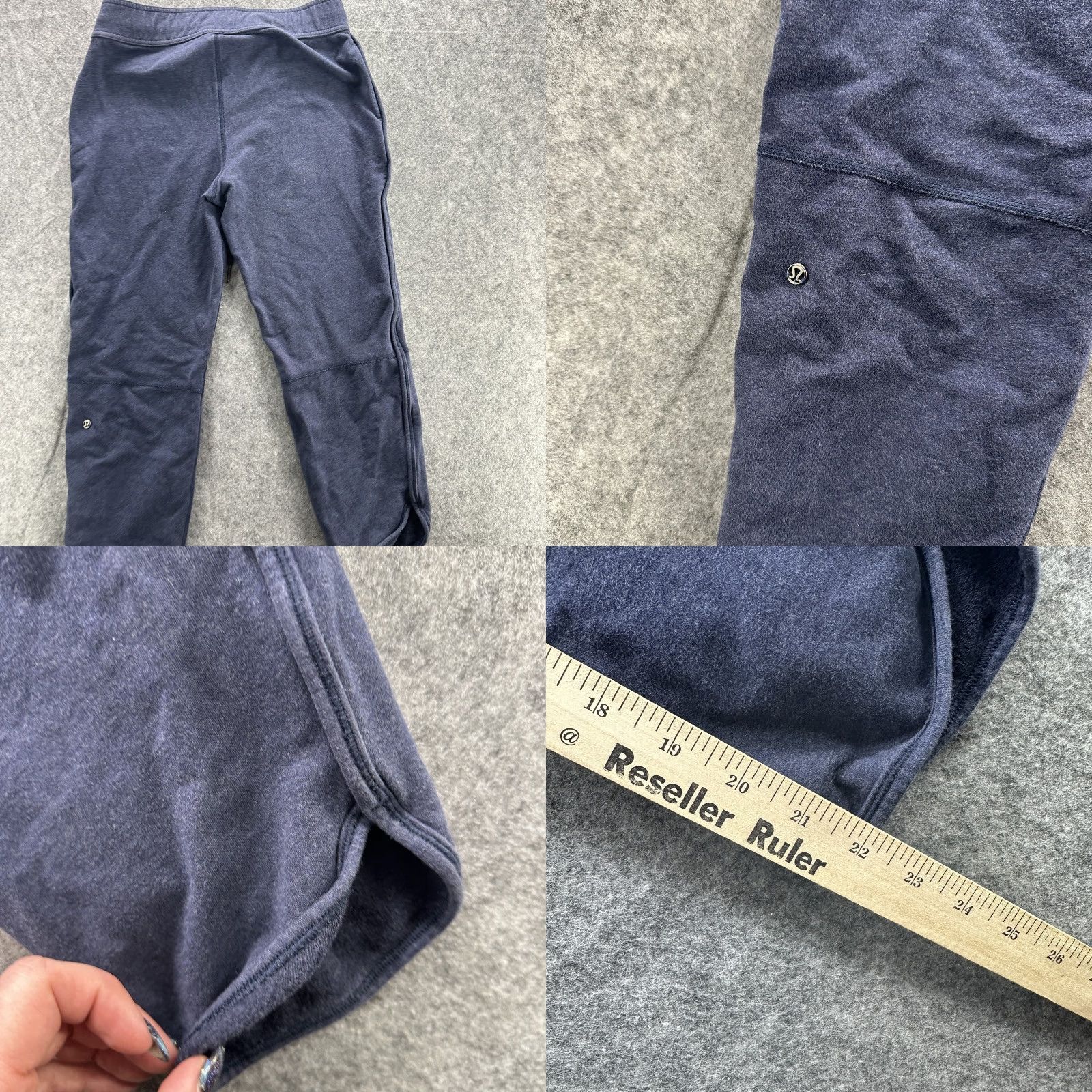 Lululemon Lululemon Pants Womens 6 Blue Jogger Sweatpants Drawstring Pockets Activewear Size 28" / US 6 / IT 42 - 8 Thumbnail