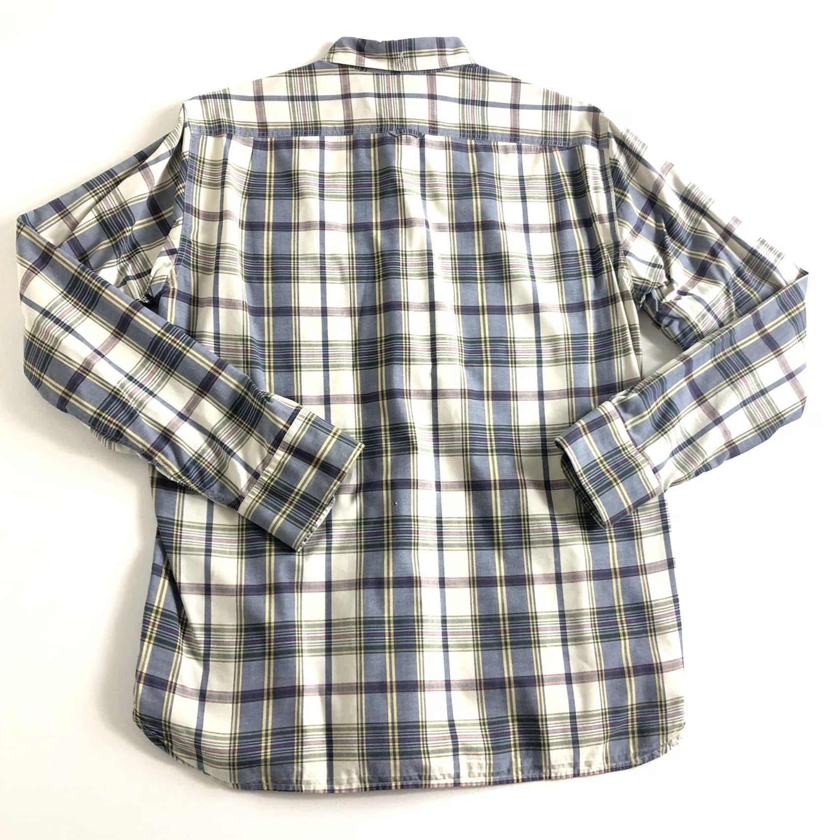 Lucky Brand Lucky Brand Button-Up Shirt Mens Medium Long Sleeve Plaid Western PacKet? Size US M / EU 48-50 / 2 - 2 Thumbnail