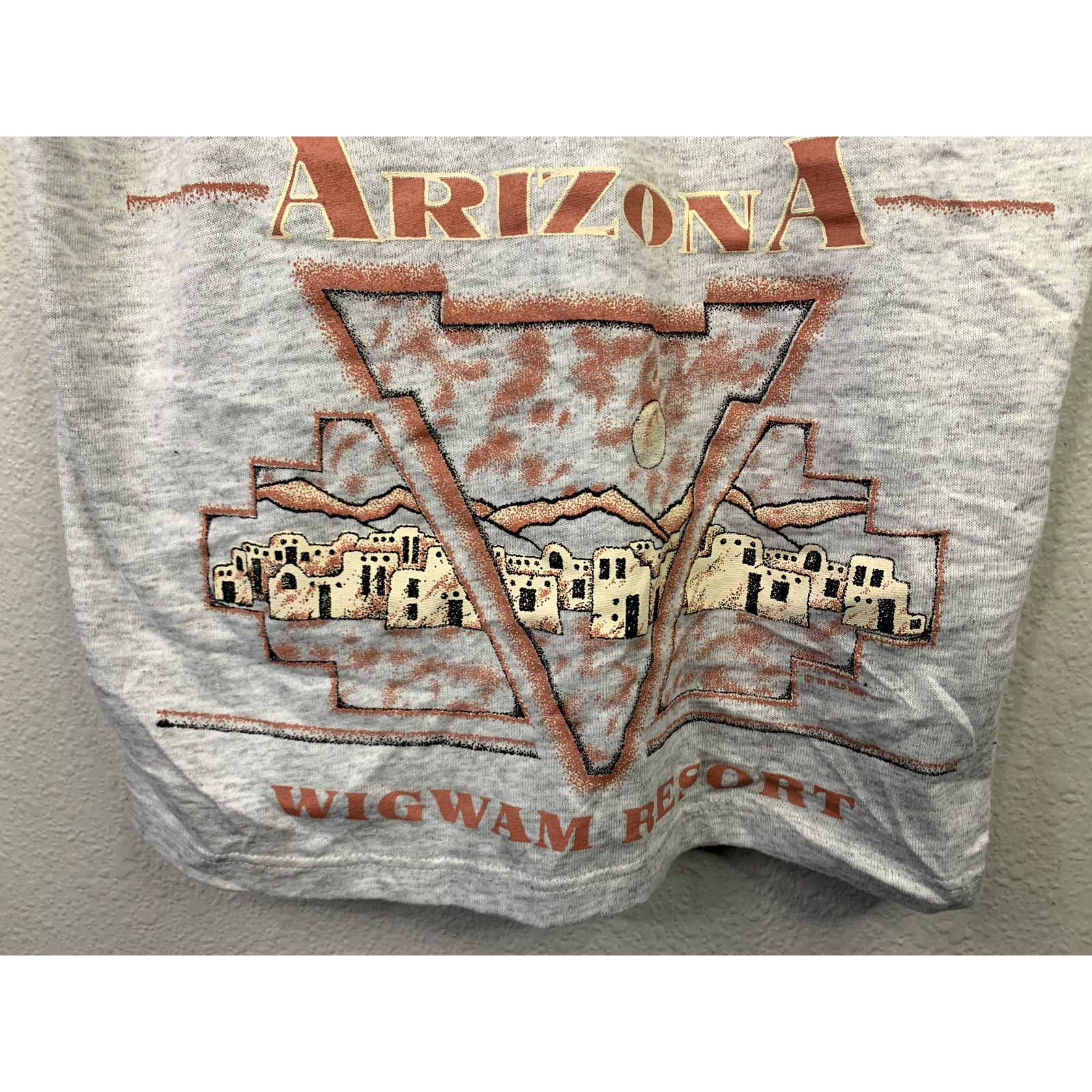 Jerzees Vintage State Co-Ed Shirt A-B-C Journey Arizona Test Print L Size US L / EU 52-54 / 3 - 9 Thumbnail