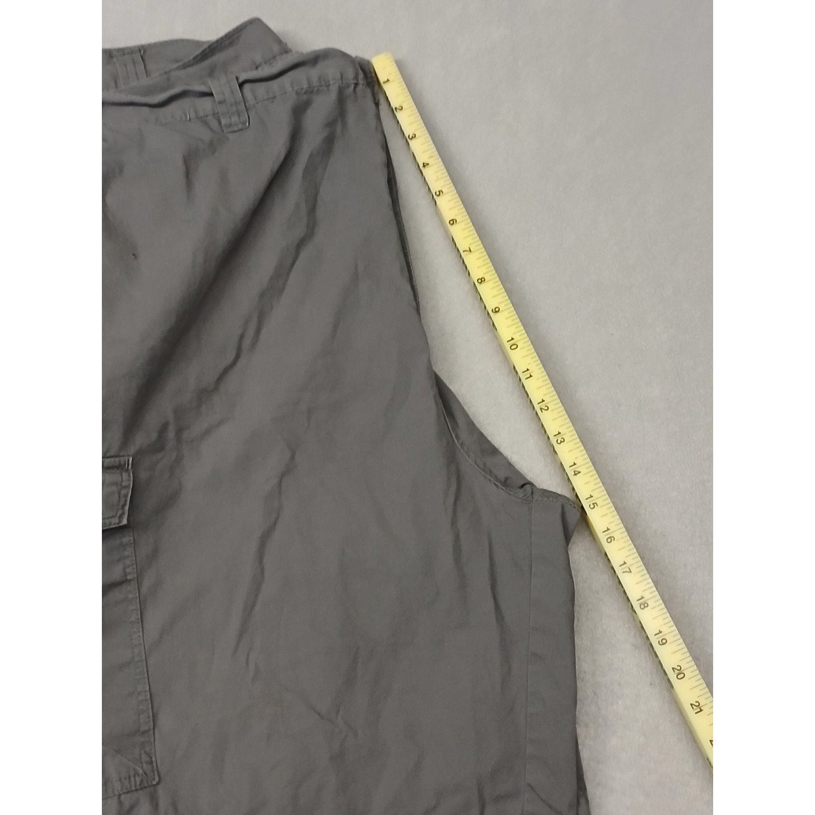 Other King Size (46) Men's Gray Cargo Style Relaxed Shorts Size US 30 / EU 46 - 9 Thumbnail