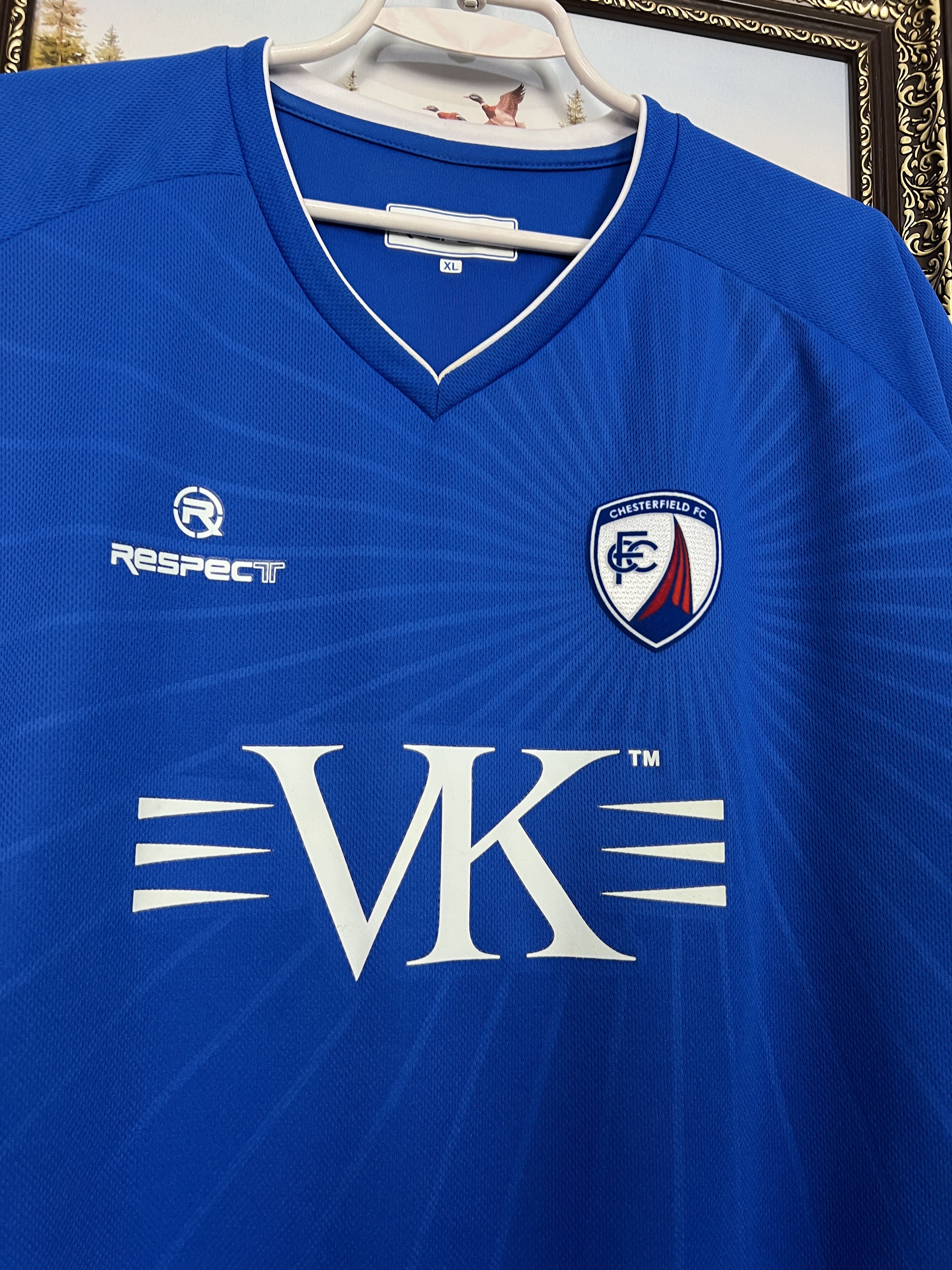 Vintage Chesterfield football shirt 2010 Soccer Jersey Trikot Rare Size US XL / EU 56 / 4 - 3 Thumbnail