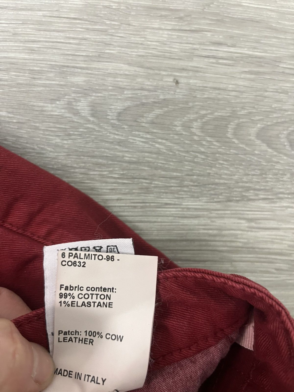 R13 R13 Boy Straight Vivid Red Stretch. Size 27 Size 27" / US 4 / IT 40 - 9 Thumbnail