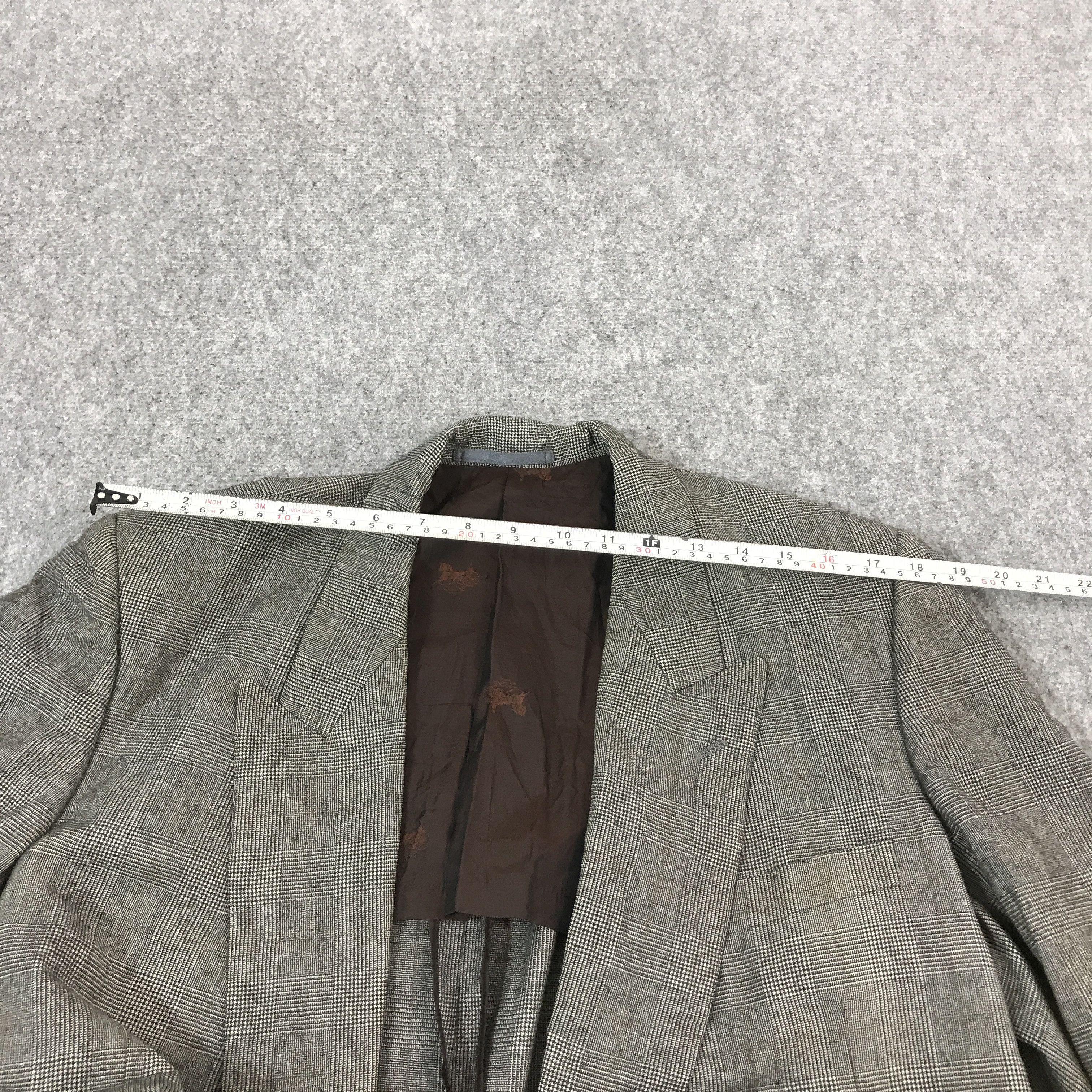 Celine CELINE FLANNEL BLAZER CLASSIC DESIGN COAT JACKET Size US L / EU 52-54 / 3 - 9 Thumbnail