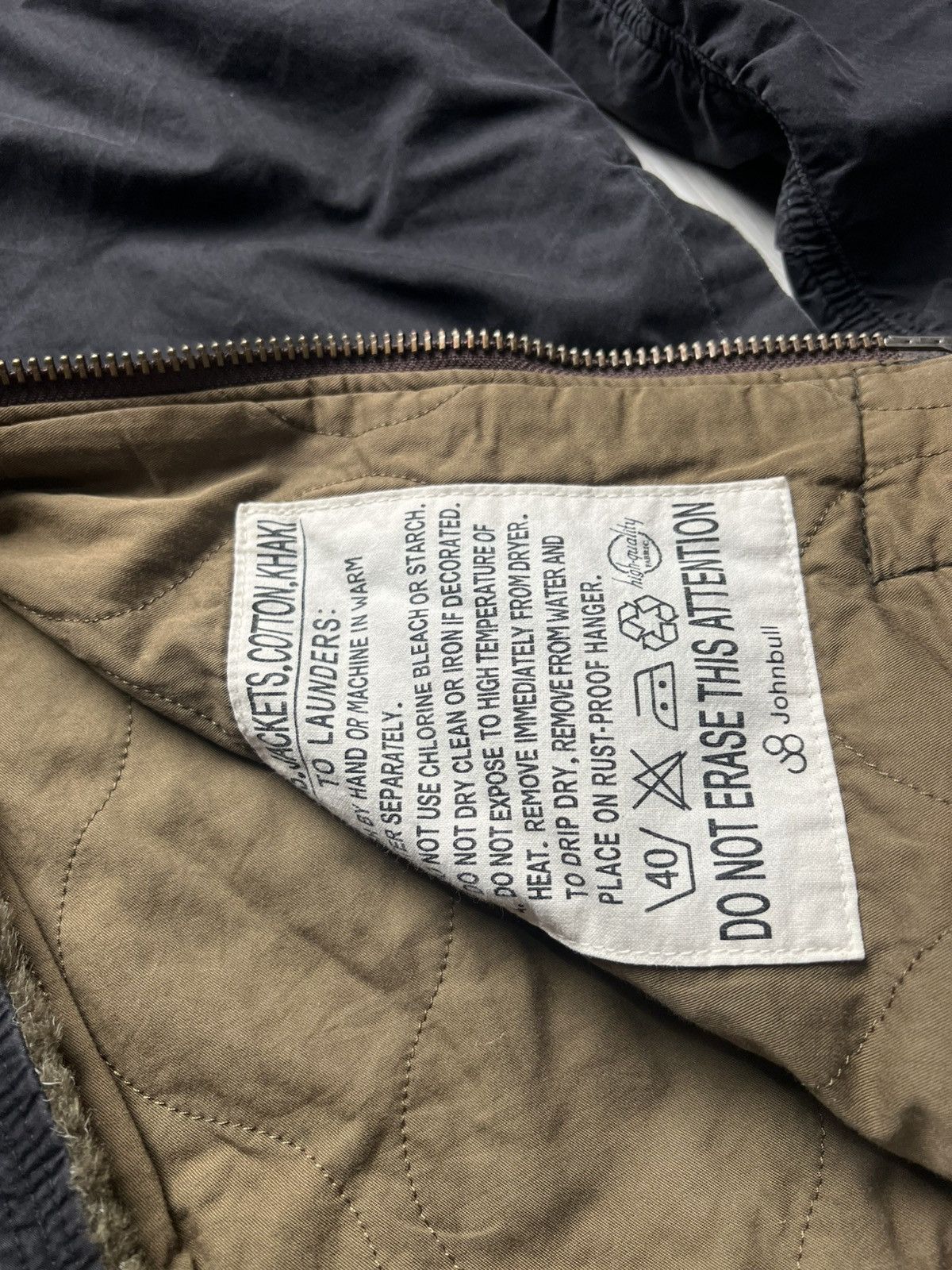 Johnbull Johnbull Kojima B-3 Military Double Zip Fleece Jacket Size US L / EU 52-54 / 3 - 6 Thumbnail