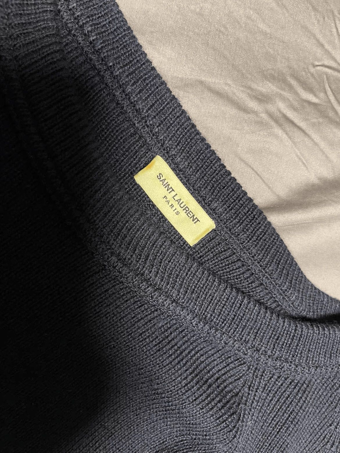 Saint Laurent Paris Saint Laurent Paris 16SS Joint Color Side Zipper Knitwear Size US M / EU 48-50 / 2 - 3 Thumbnail