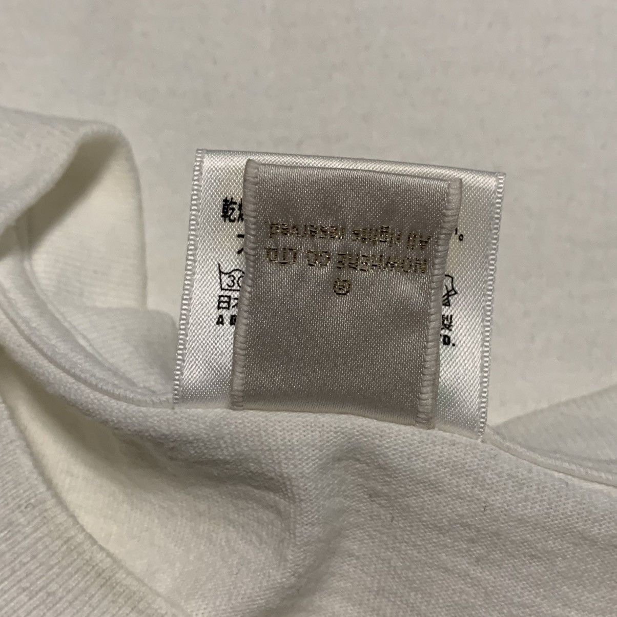 Bape Bape Large 1st Camo Tie Graphic White Tee A Bathing Ape 2009 Size US L / EU 52-54 / 3 - 8 Thumbnail