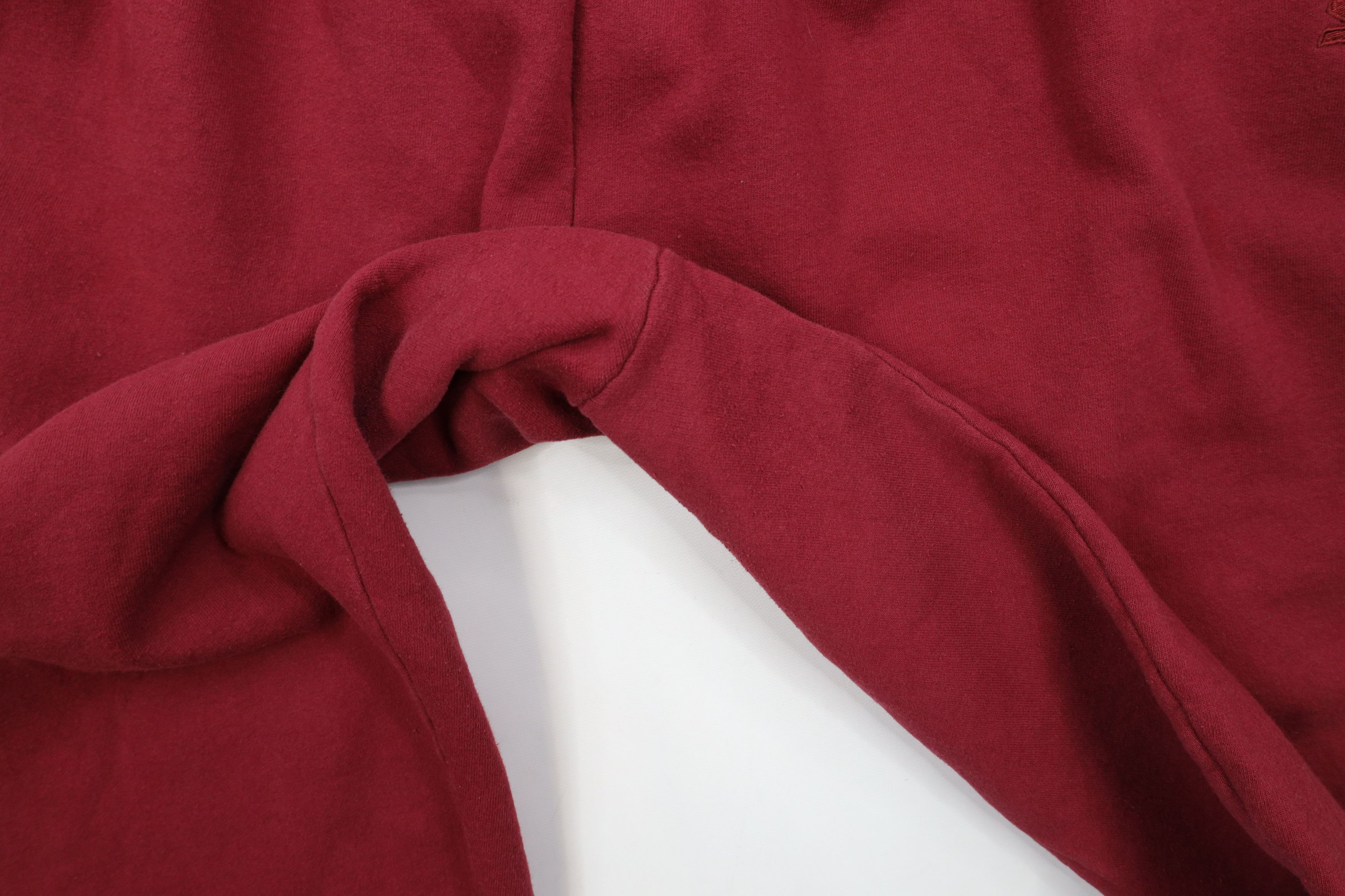 Starter × Vintage Vintage 90s Starter Heavyweight Sweatpants Joggers Red Size US 40 / EU 56 - 6 Thumbnail