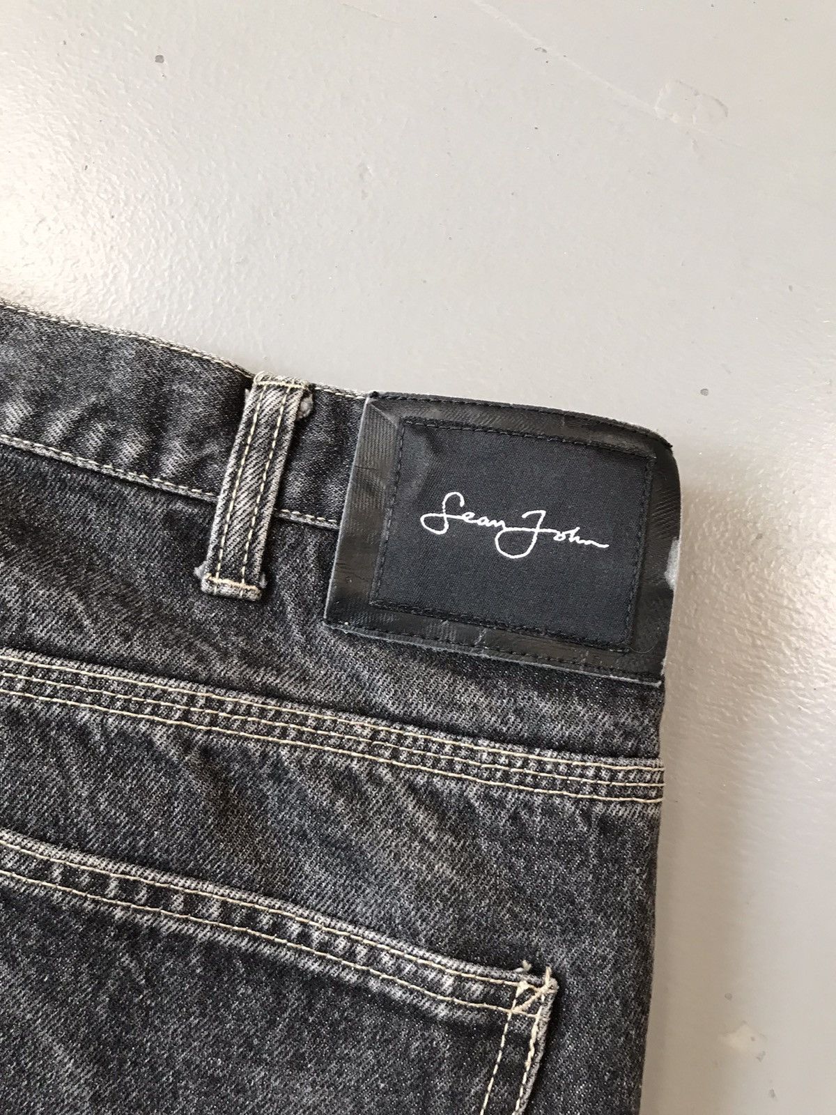Sean John × Vintage Vintage Sean John spell out double knee carpenter denim Size US 38 / EU 54 - 8 Thumbnail