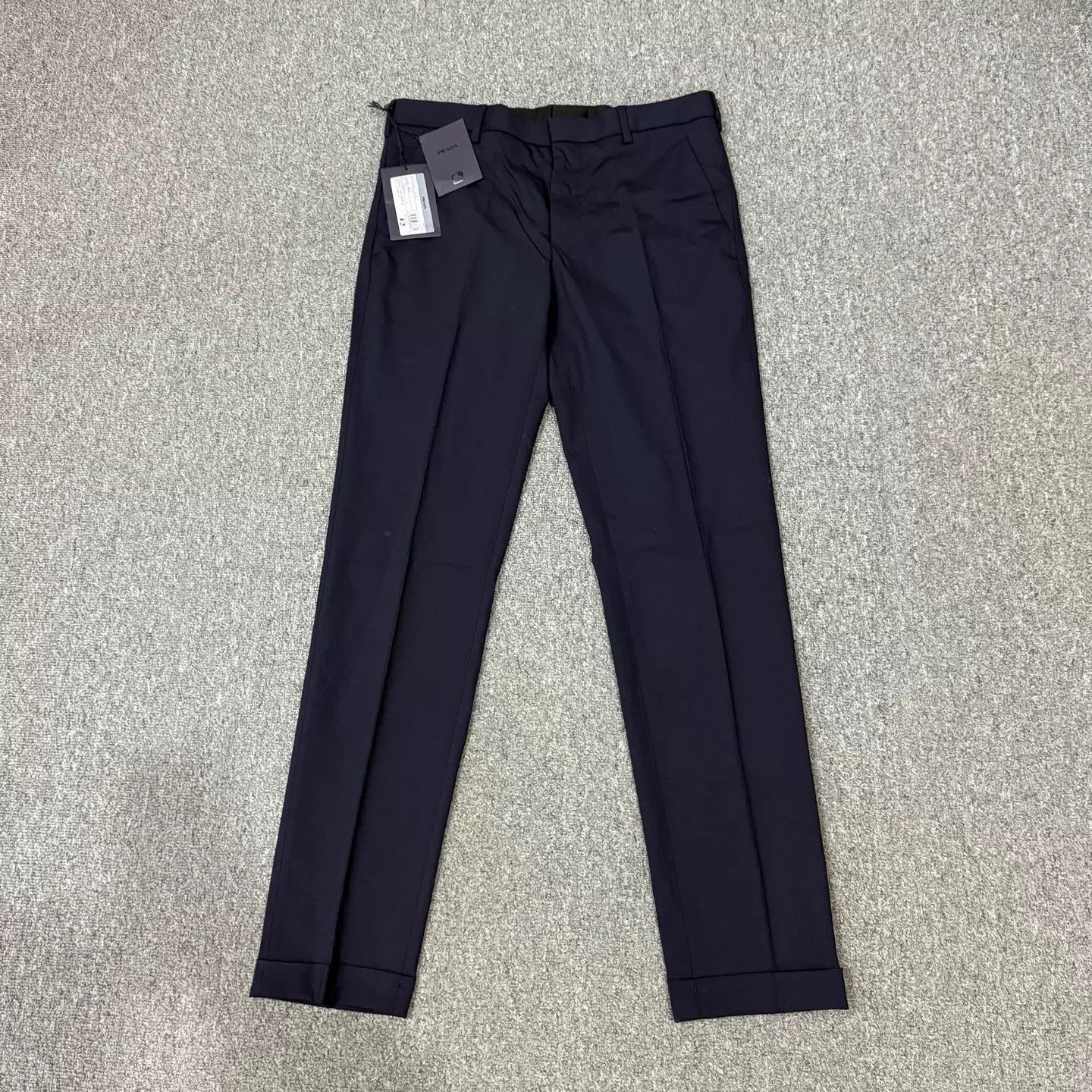 Prada Prada Navy Blue Trousers NWT 44 IT 2 Size US 28 / EU 44 - 1 Thumbnail