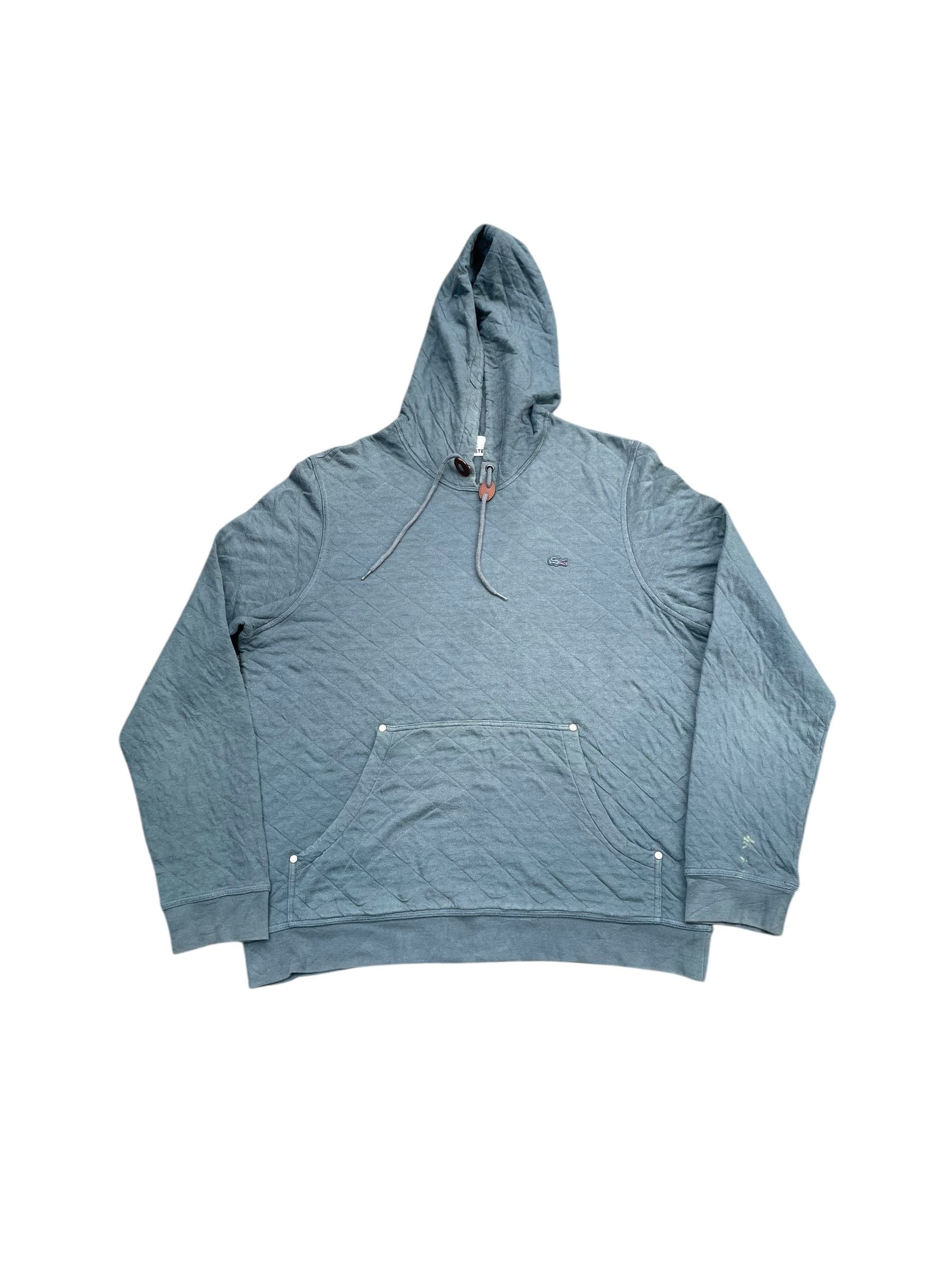 Lacoste Lacoste Quilted Design Hoodie Size US XL / EU 56 / 4 - 1 Thumbnail