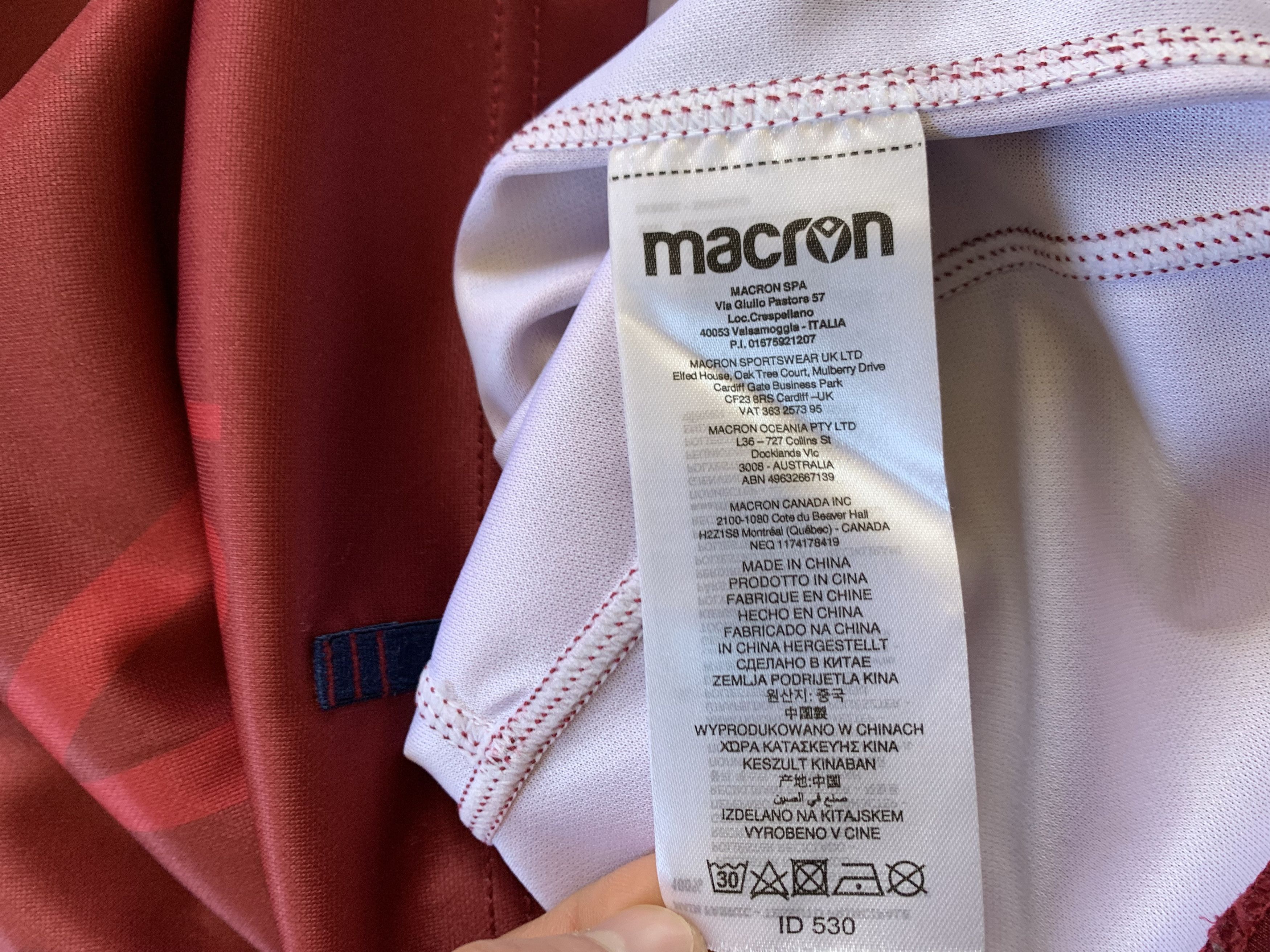 Macron Sale Sharks South Africa Macron Rugby Jersey Size US M / EU 48-50 / 2 - 11 Thumbnail