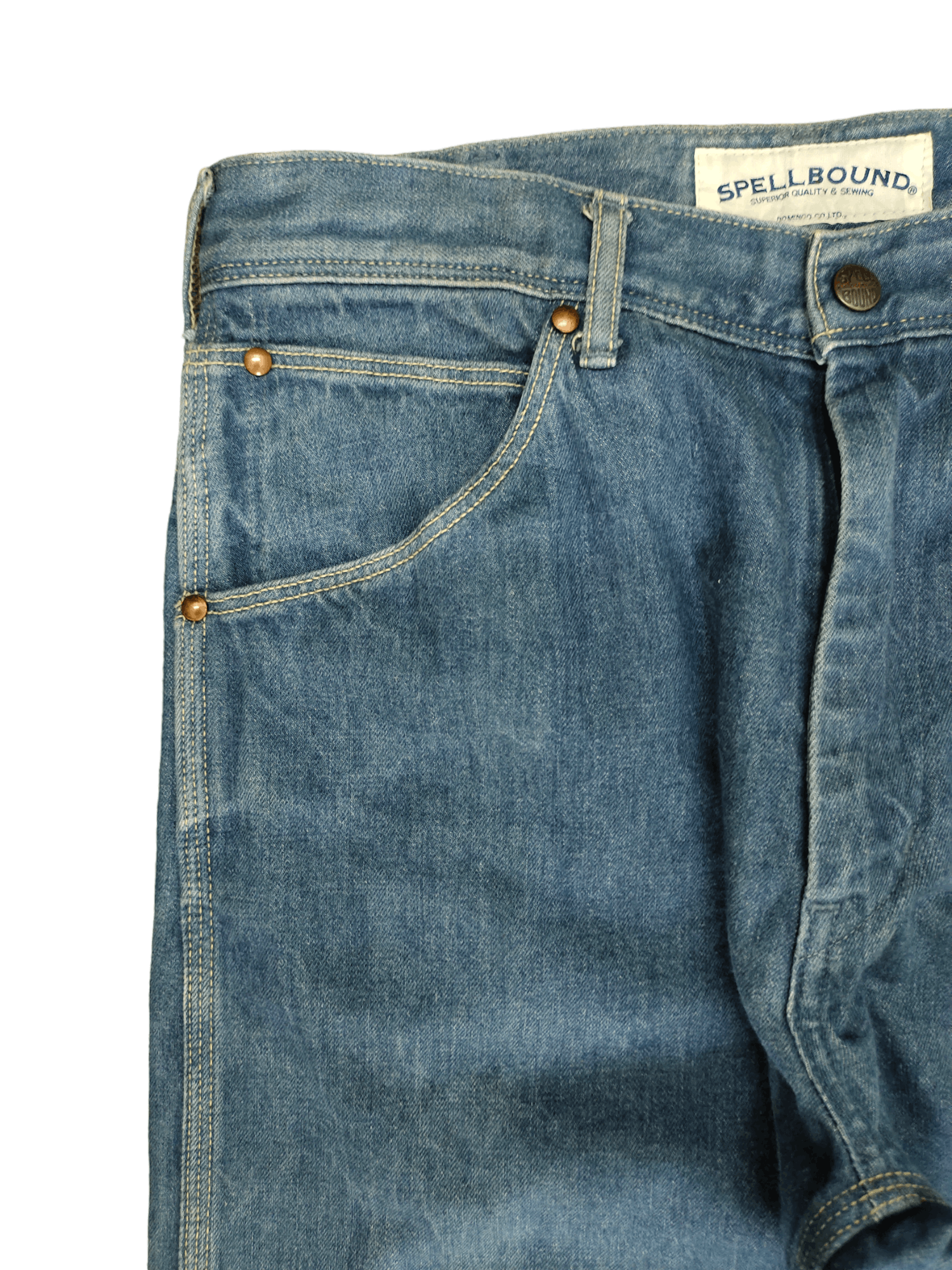 Kapital 1990s Spellbound Jpn Workers Denim Pants 45rpm Orslow Style Size US 29 - 4 Thumbnail