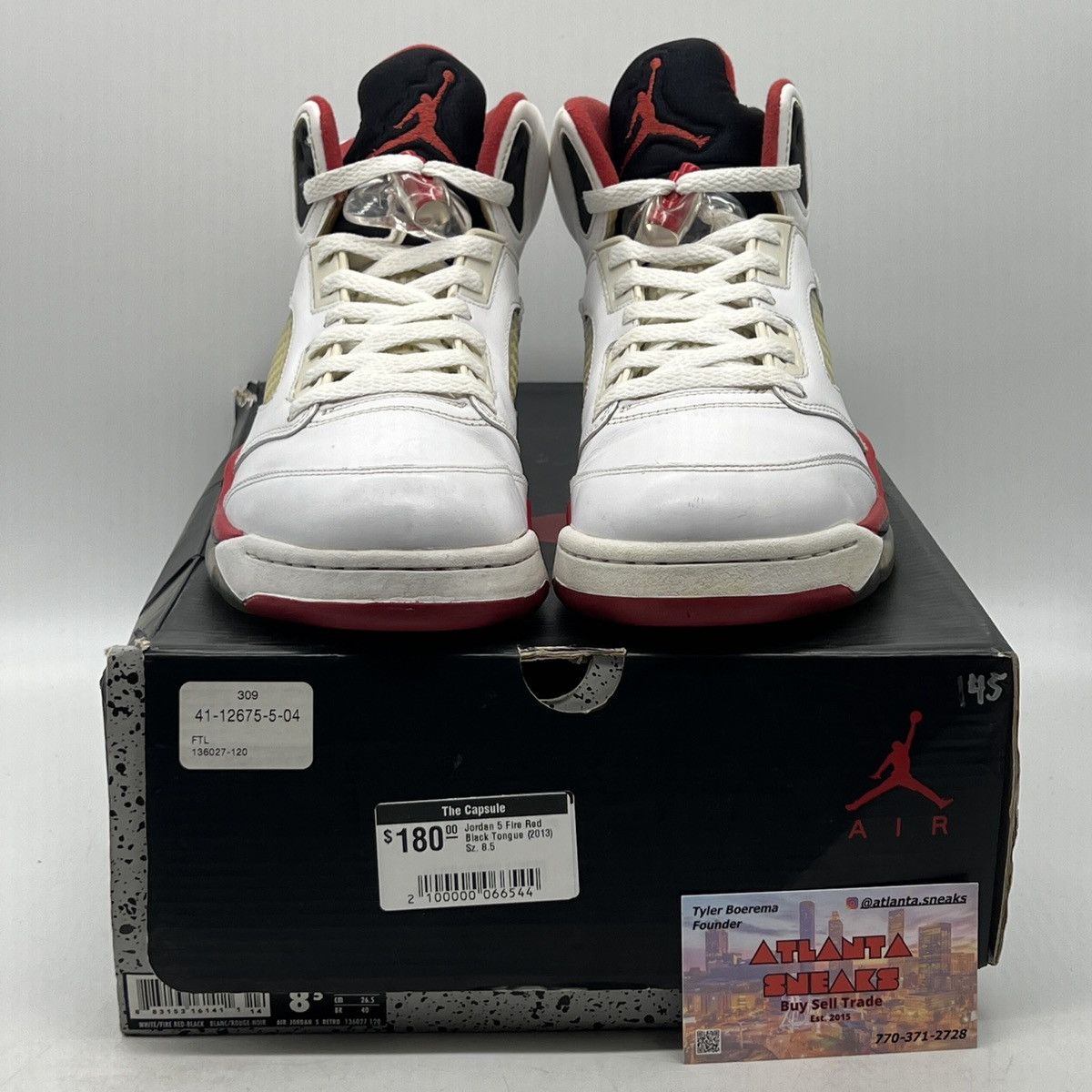 Air Jordan 5 fire red