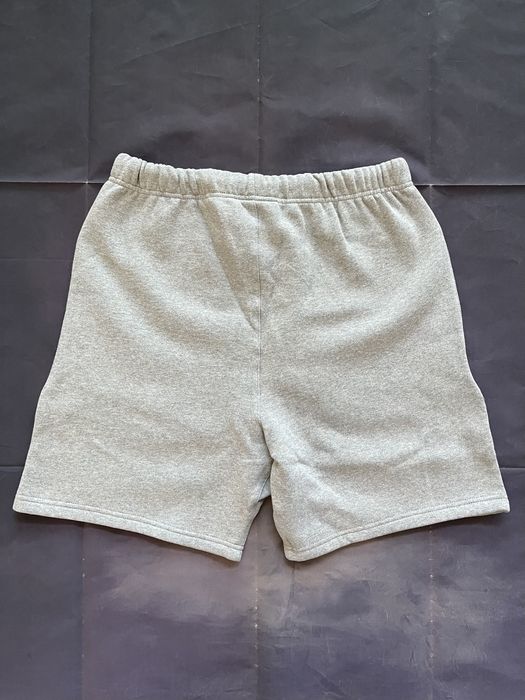 Pacsun Fear Of God Essentials Heather Oatmeal Sweat Shorts Size M