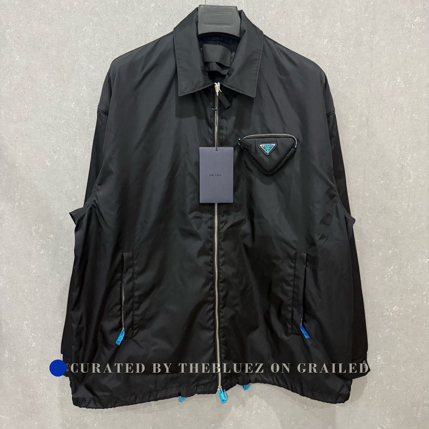 Prada Full Zip Windbreaker Art. SGV126 Mat. 09W | Grailed