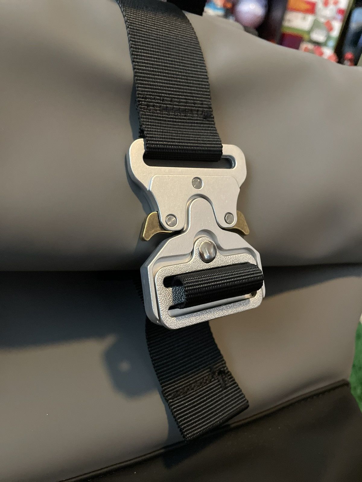 Other Metal buckle roll top backpack bag book duffle rollercoaster Size ONE SIZE - 12 Thumbnail