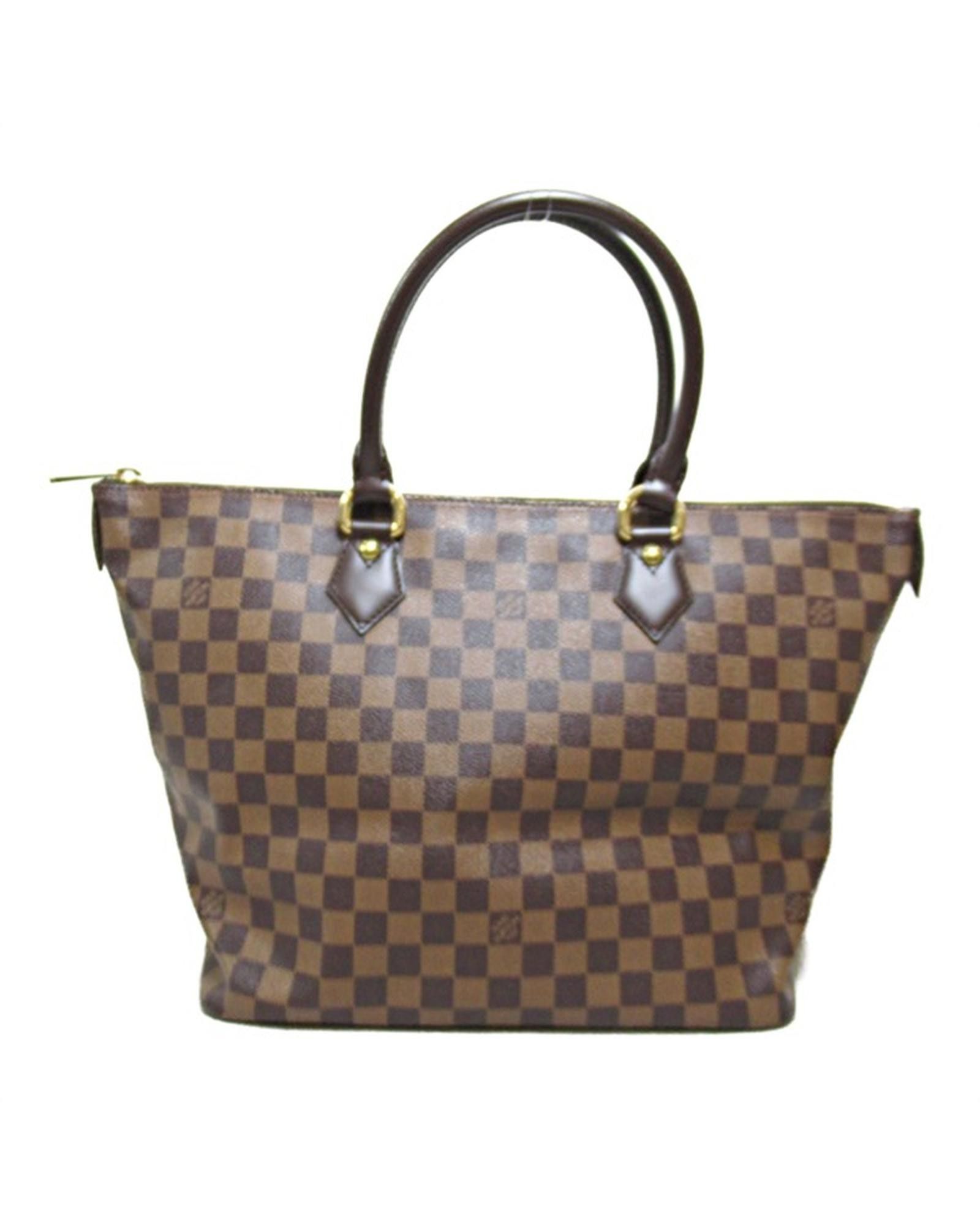 image of Louis Vuitton Damier Ebene ya Mm Bag In Brown, Women's