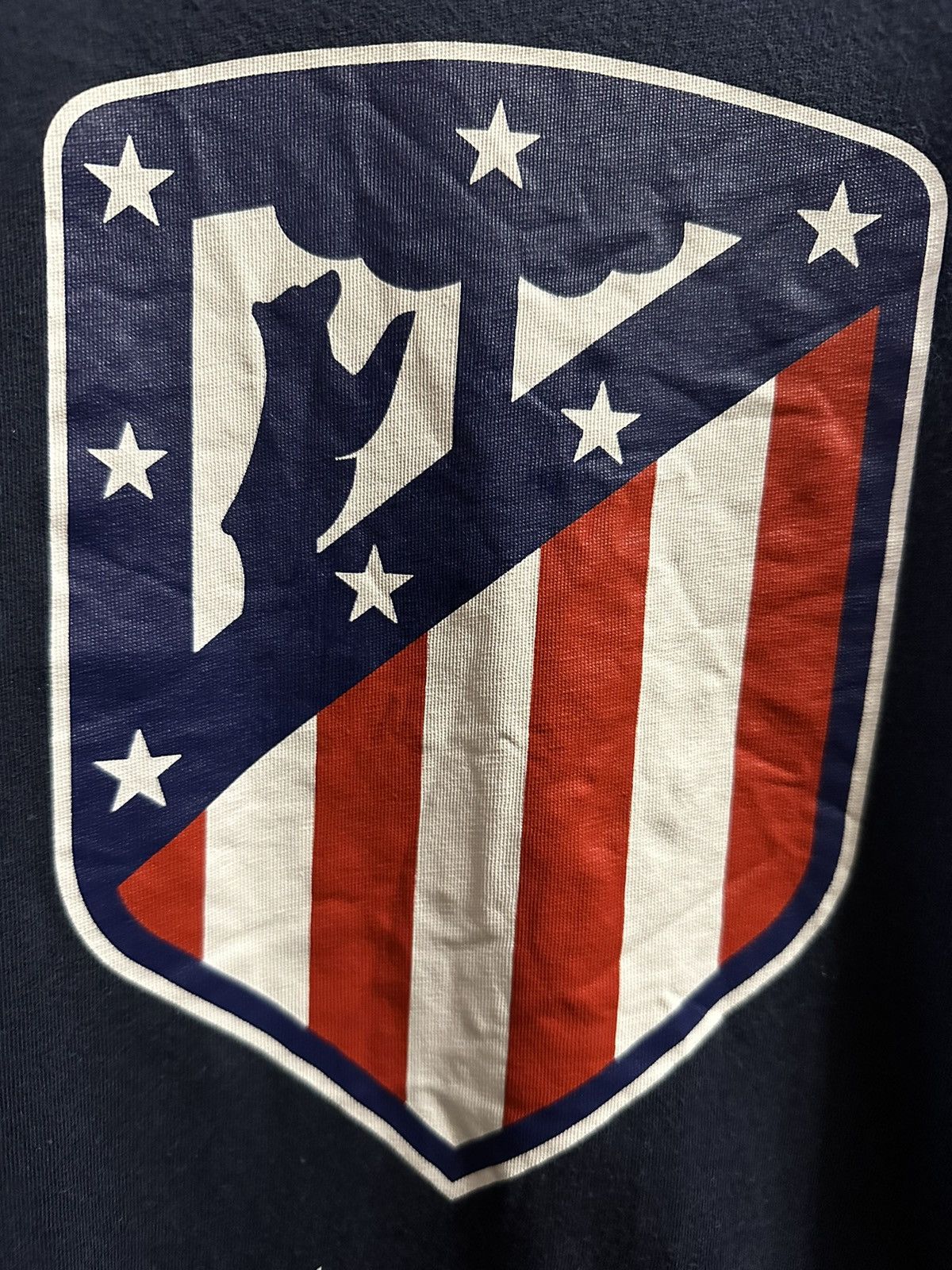 Nike Rare Vintage T-Shirt Nike Athletic Madrid Football Swoosh. Size US XL / EU 56 / 4 - 2 Thumbnail