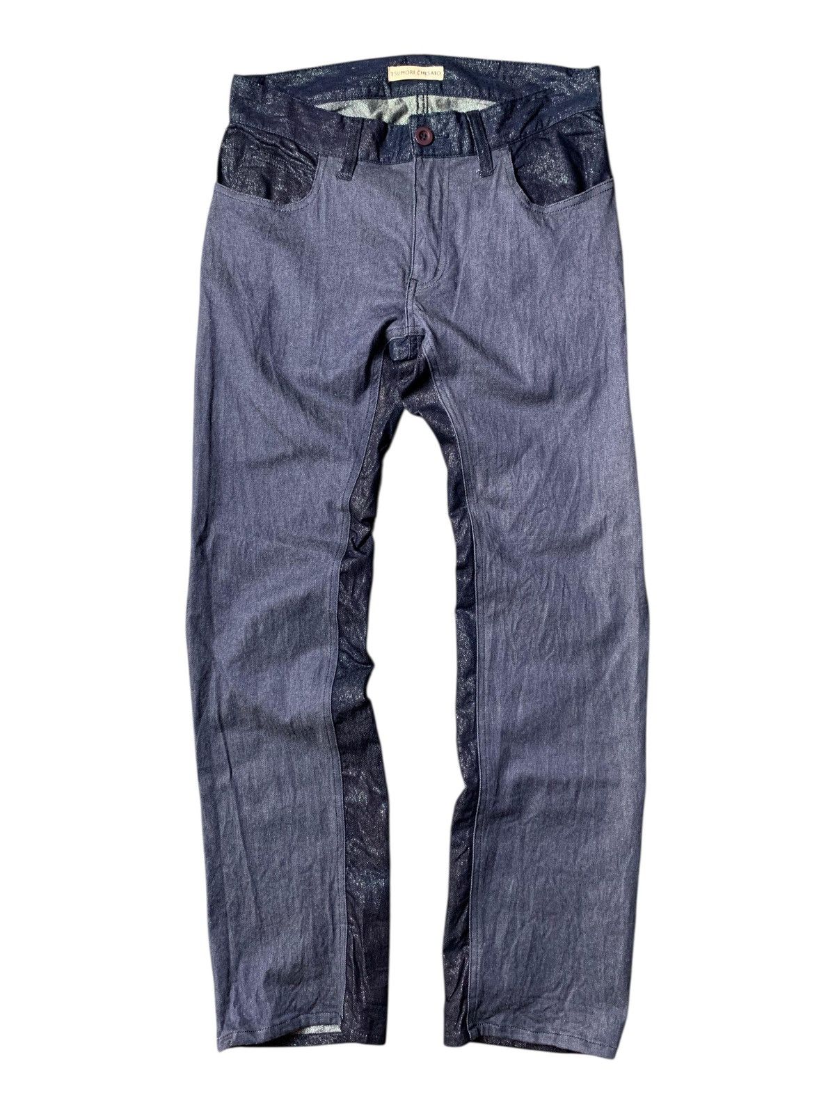 Tsumori Chisato 2000s Tsumori Chisato Issey Miyake Dual Tone Pants Size US 27 - 1 Thumbnail