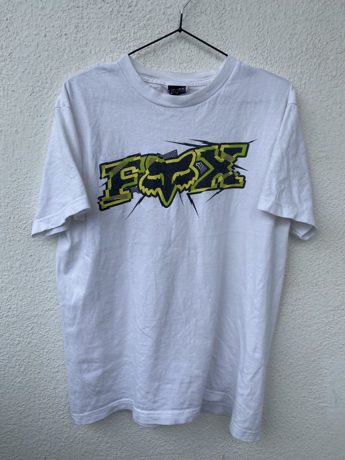 Fox Racing Vintage 90s FOX Racing Tee center logo Y2K Skater Surfing Size US M / EU 48-50 / 2 - 1 Thumbnail