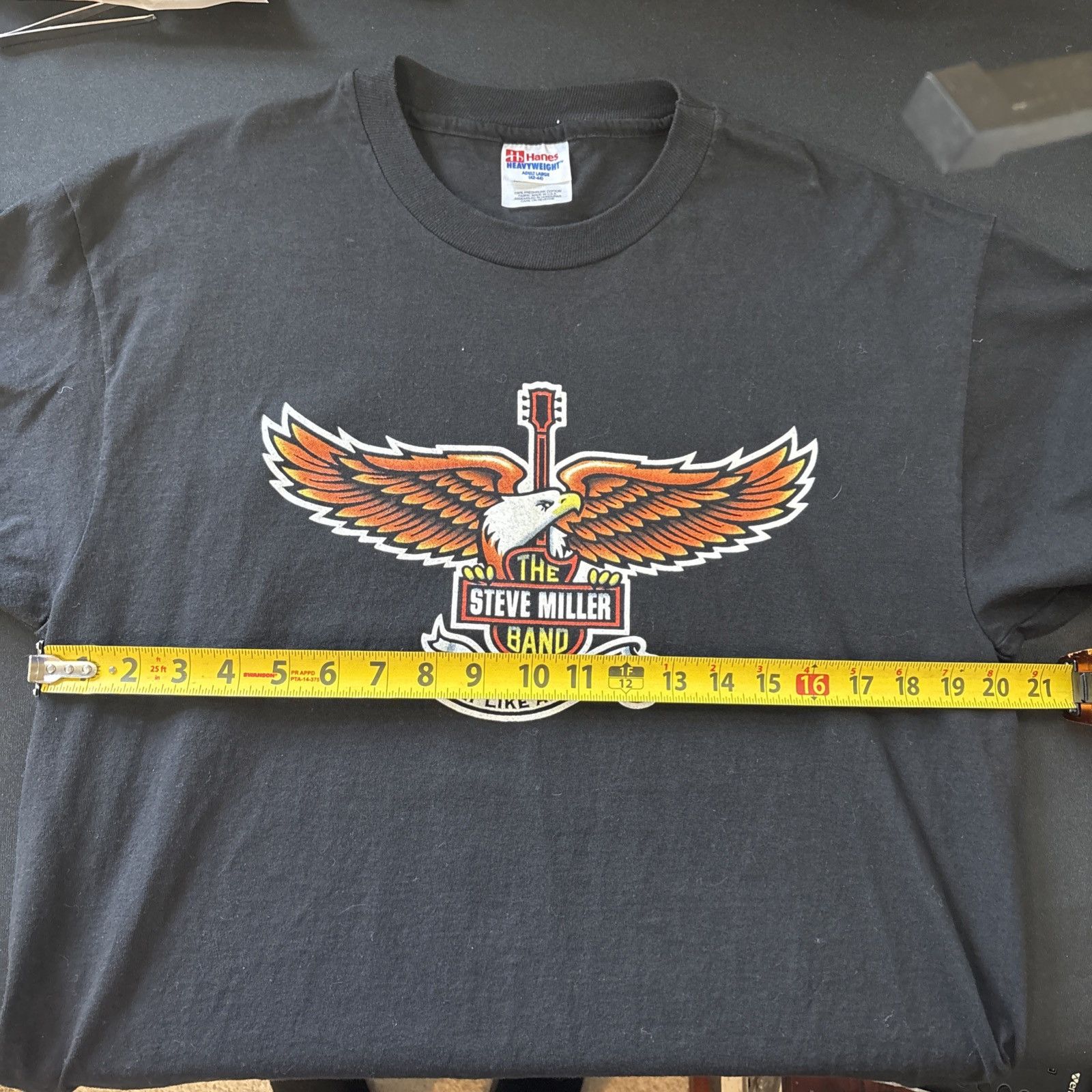 Band Tees Steve Miller Band 50th Anniversary Tour Shirt Fly Like Eagle Size US L / EU 52-54 / 3 - 7 Thumbnail