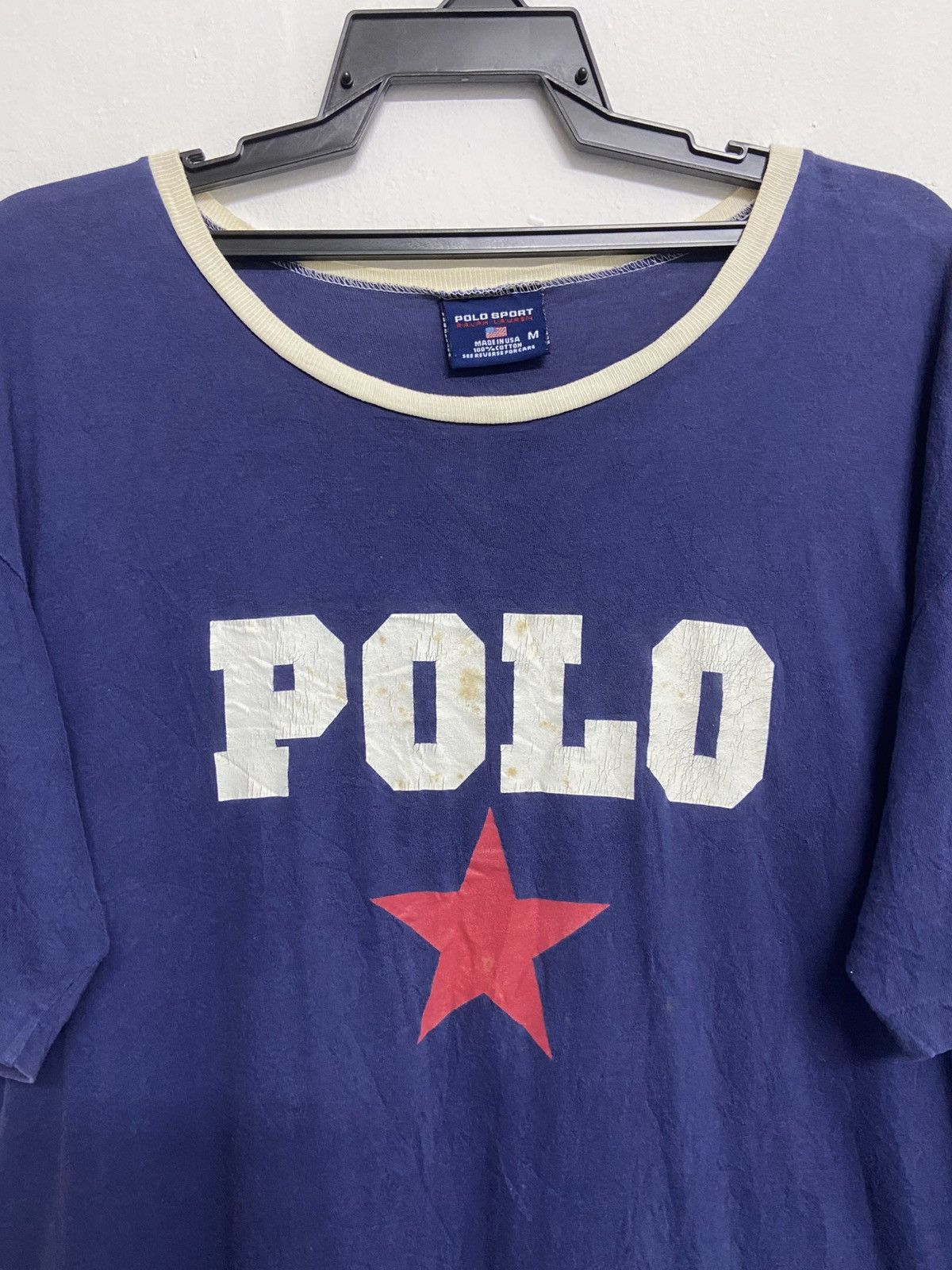 Polo Ralph Lauren Vintage Polo Sport Ralph Lauren Tee Size US M / EU 48-50 / 2 - 2 Thumbnail