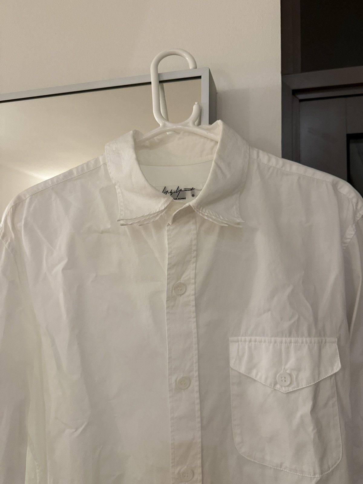 Yohji Yamamoto Yohji Yamamoto Dress Shirt Size US L / EU 52-54 / 3 - 3 Thumbnail