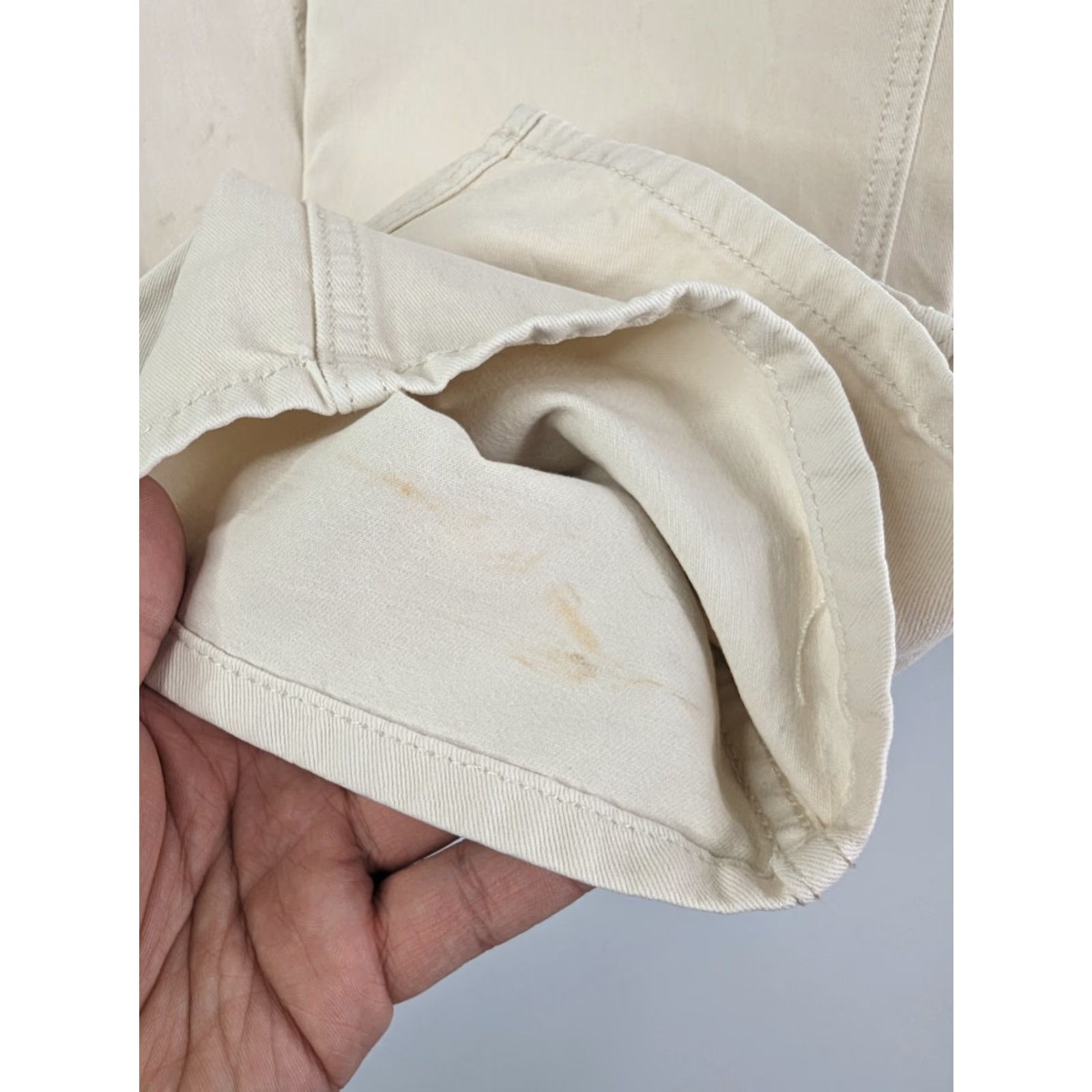 Vintage VINTAGE J. Galt Beige Carpenter Pants Womens Size Small John Galt Size 28" / US 6 / IT 42 - 4 Thumbnail