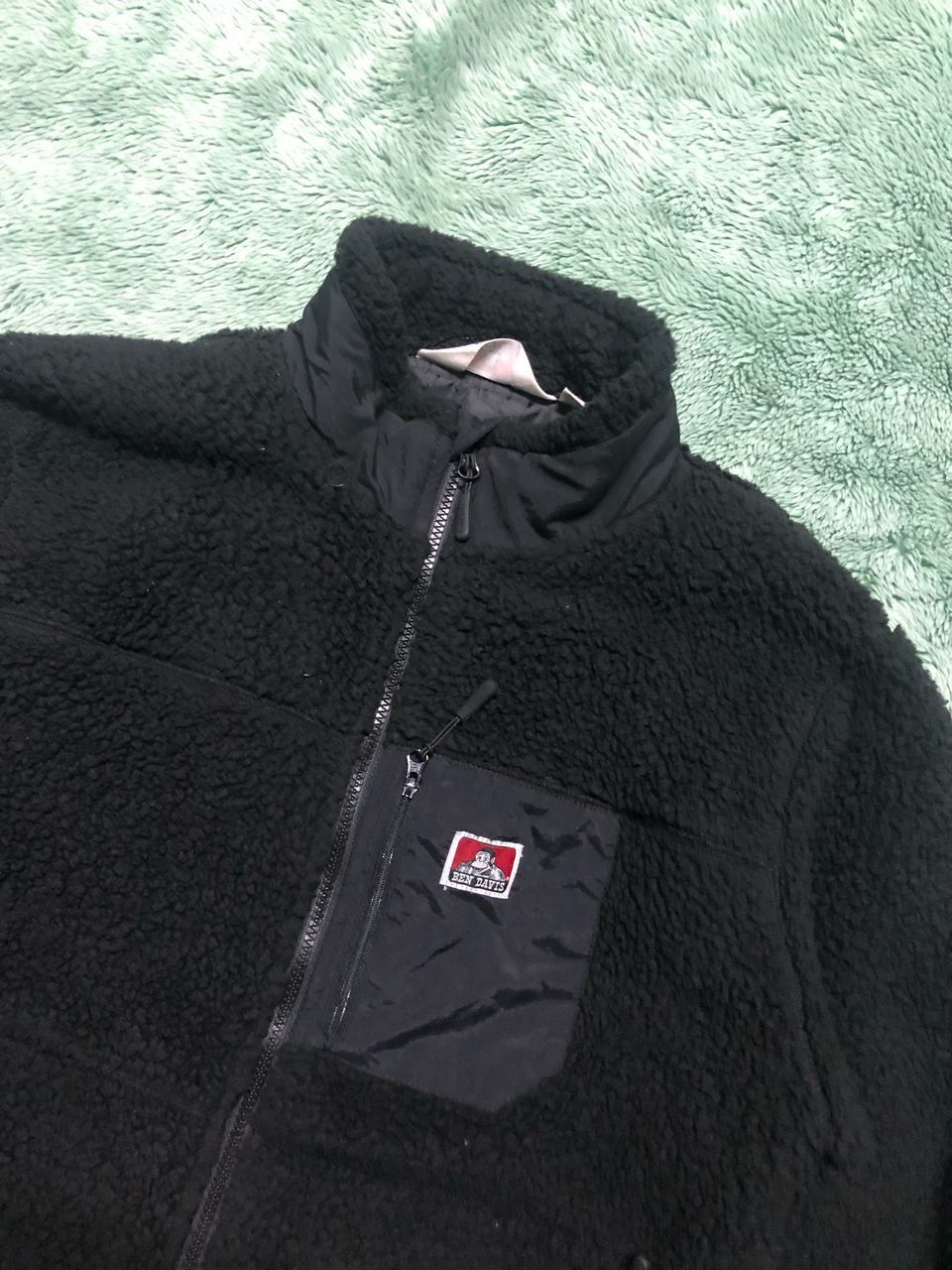 Ben Davis × Vintage VINTAGE Y2K BEN DAVIS FLEECE ZIPPER JACKET Size US M / EU 48-50 / 2 - 4 Thumbnail