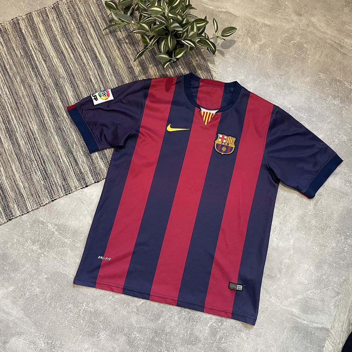 Nike NIKE Barcelona FCB qatar airway MESSI jersey unicef beko y2k | Grailed