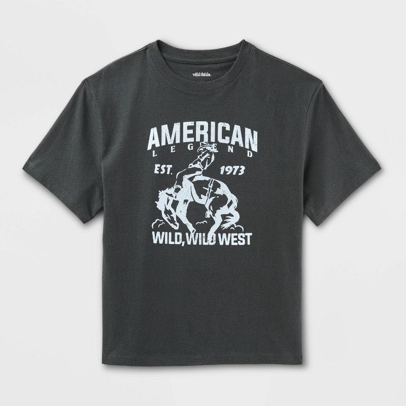 The Unbranded Brand Short Sleeve Crewneck Graphic T-Shirt - Wild Fable Size S / US 4 / IT 40 - 2 Thumbnail