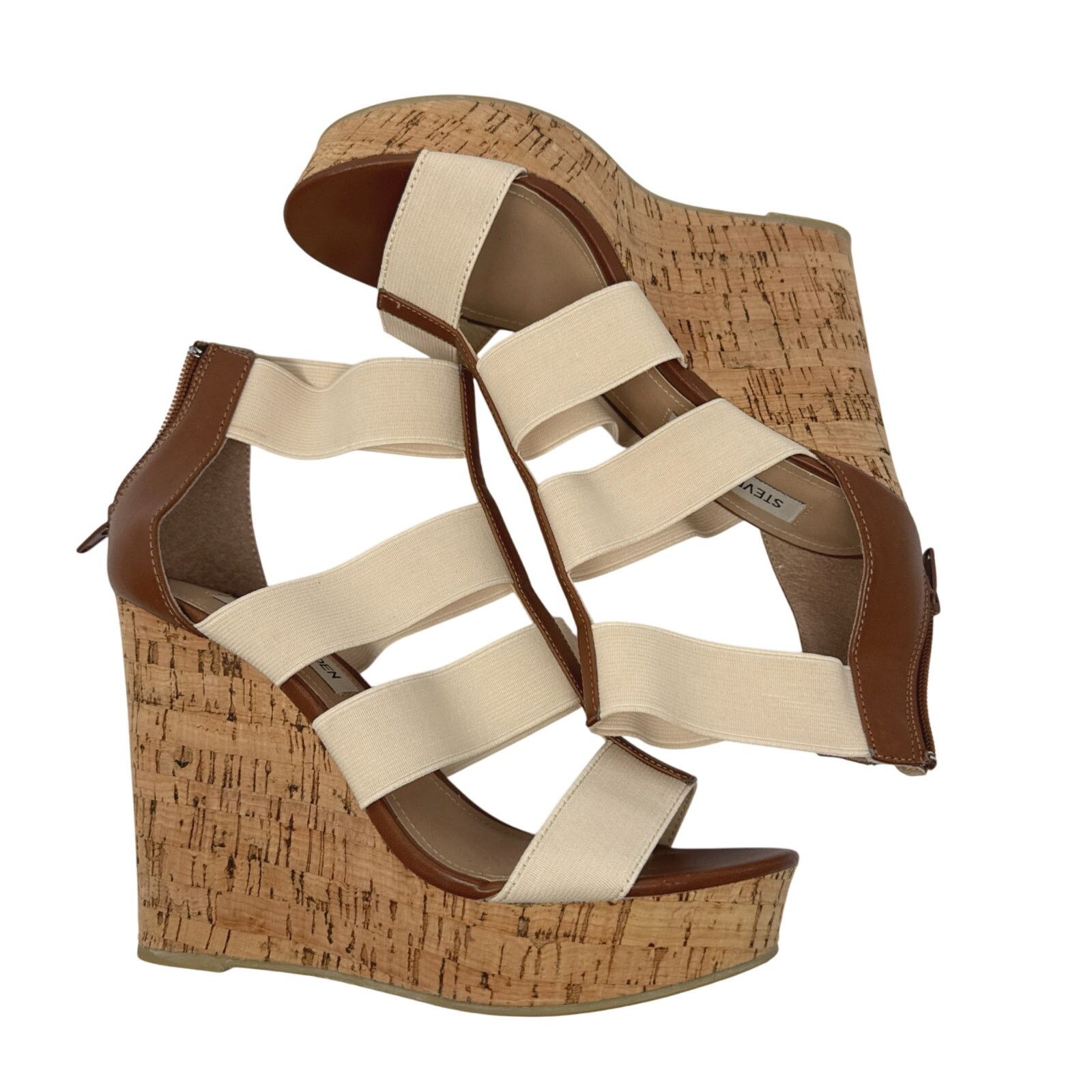 Steve Madden Steve Madden Selinah Cork Wedge Sandals | 8 Size US 8 / IT 38 - 6 Thumbnail
