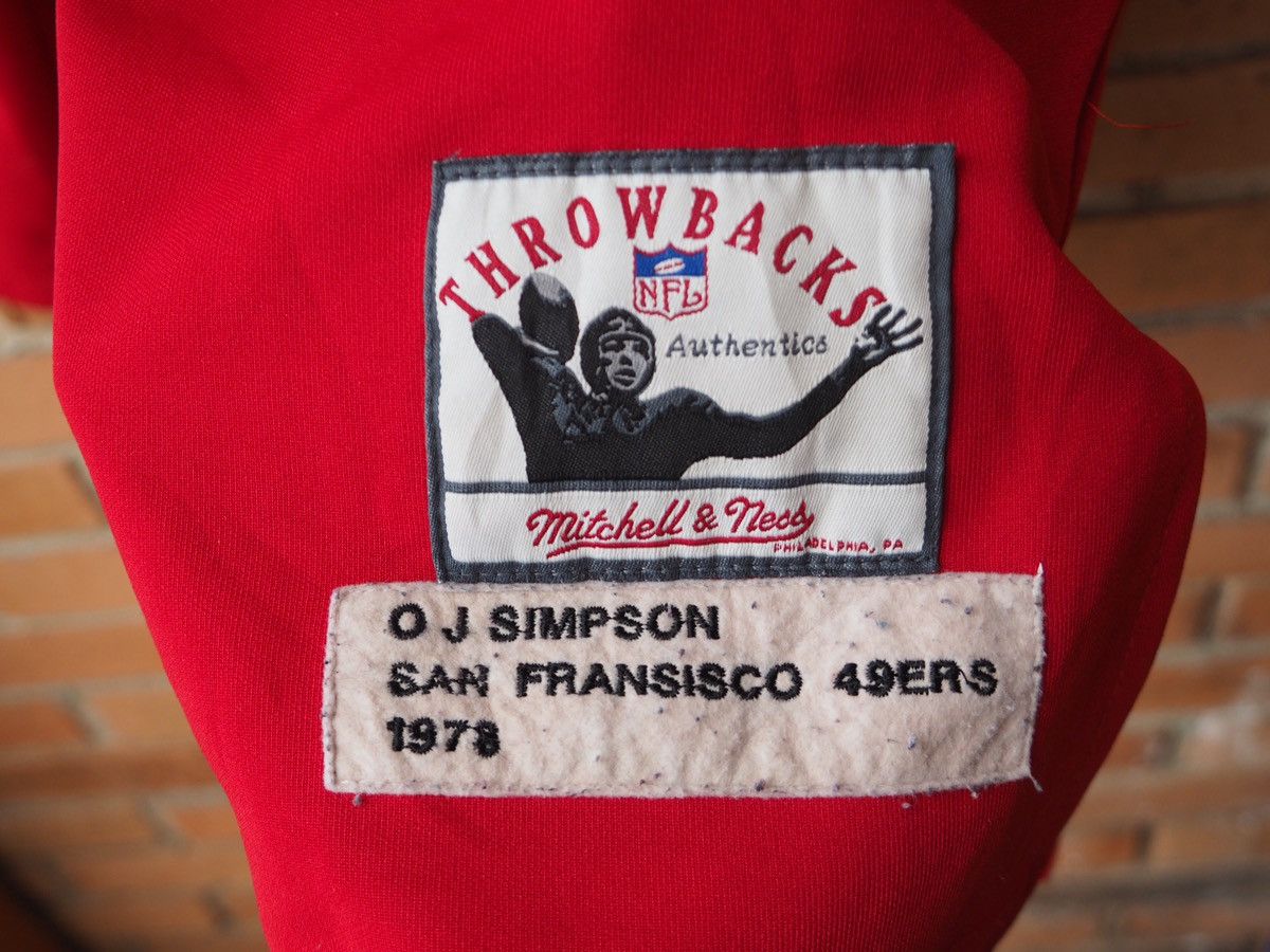 Mitchell & Ness O.j. Simpson’s #32, NFL authentic shirt, 1978 Size US XXL / EU 58 / 5 - 7 Thumbnail