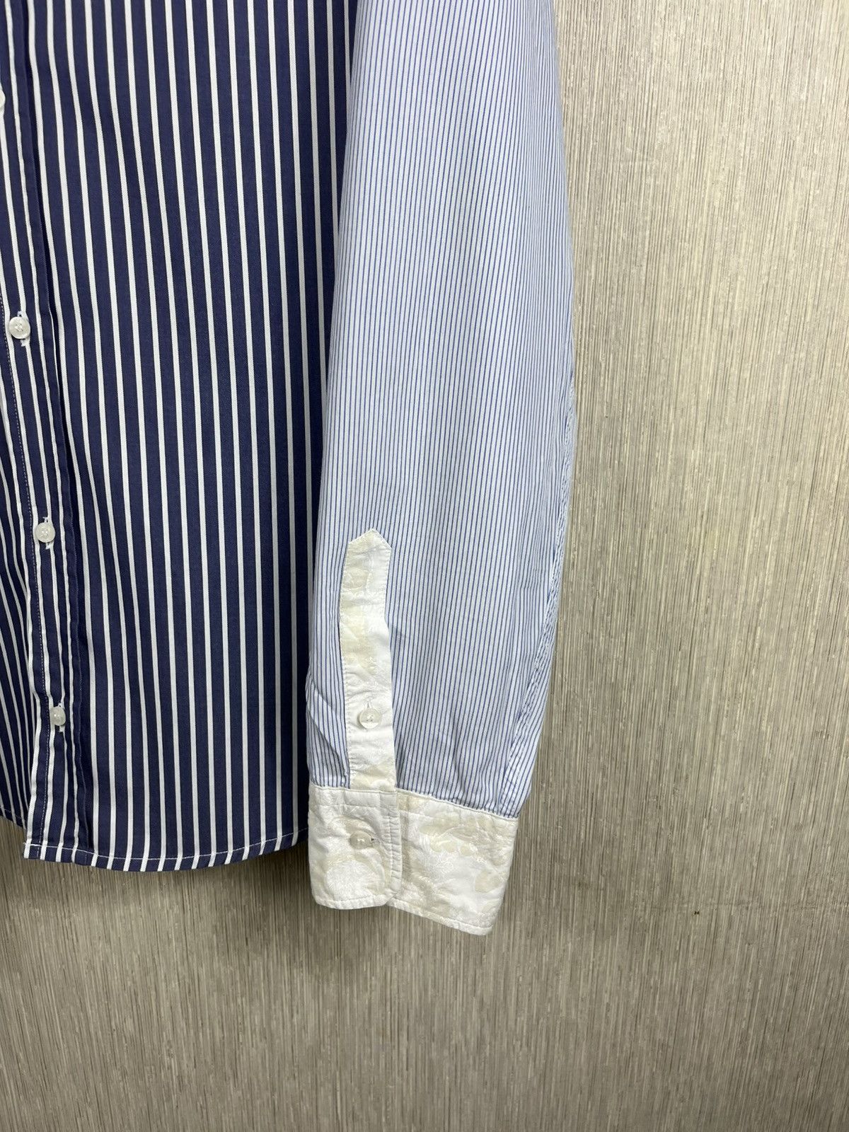 Roberto Cavalli Vintage Roberto Just Cavalli luxury baroque striped shirt Size US S / EU 44-46 / 1 - 8 Thumbnail