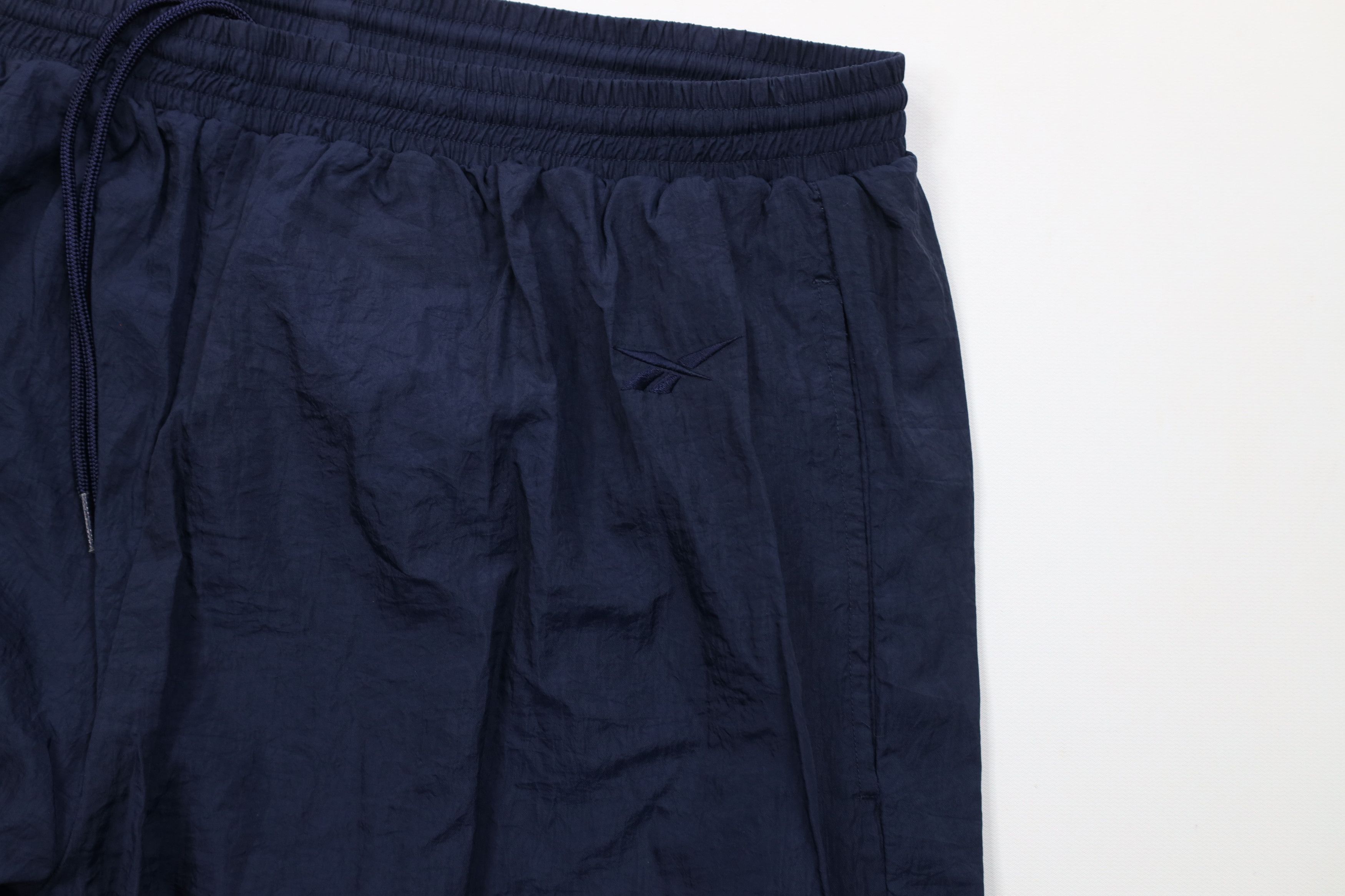 Reebok Vintage 90s Reebok Lined Windbreaker Joggers Pants Navy Blue Size US 38 / EU 54 - 7 Thumbnail