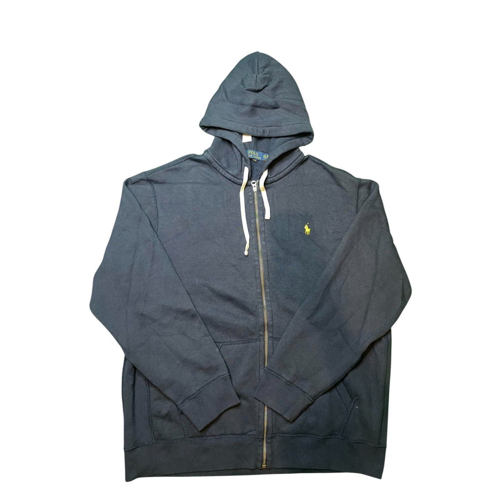 Polo Ralph Lauren Polo Zip Up Jacket Navy Yellow Size US XXL / EU 58 / 5 - 1 Thumbnail