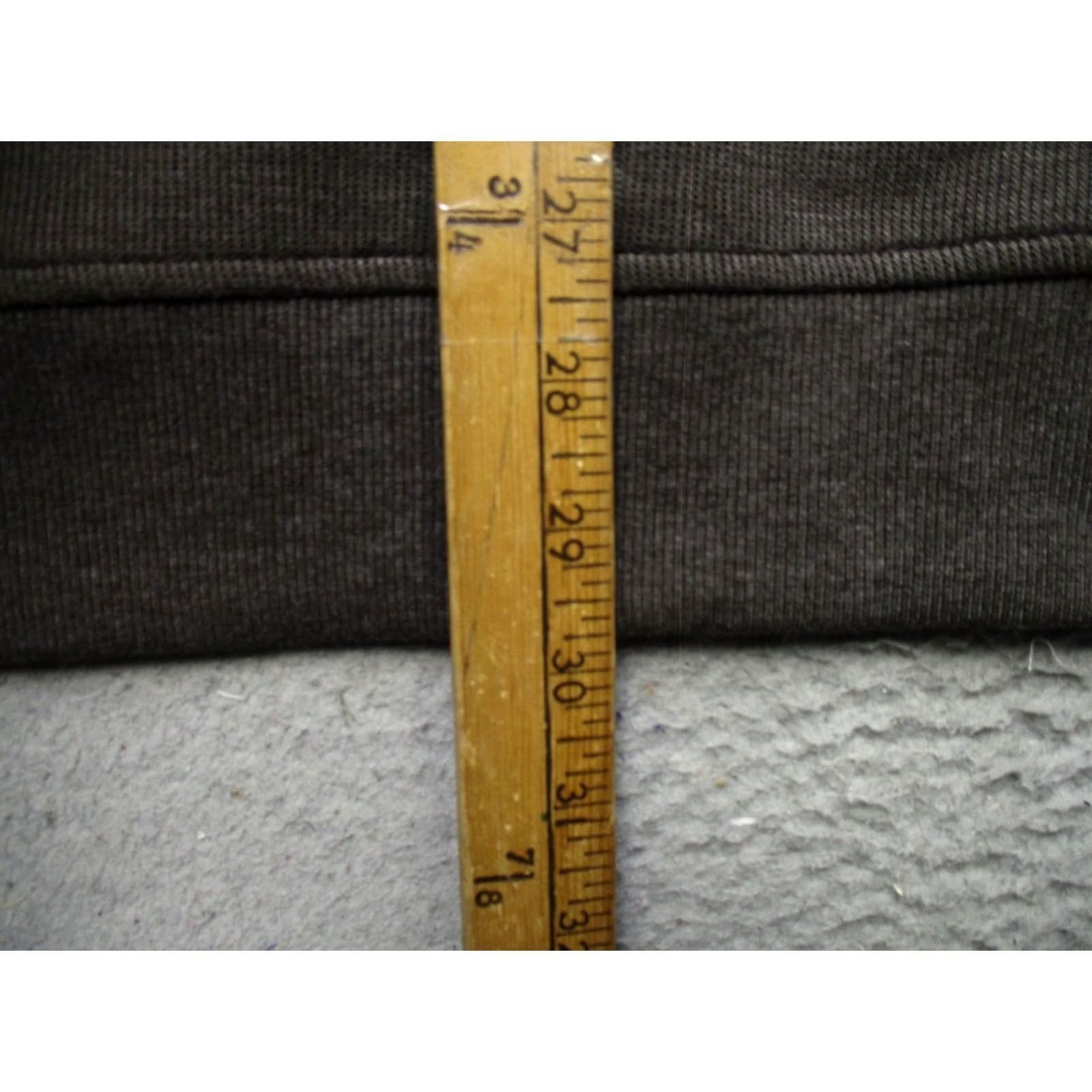 Van Heusen Van Heusen Sweater Mens Large Brown Modern 1/4 Zip Mock Neck Knit Pullover Size US L / EU 52-54 / 3 - 7 Thumbnail
