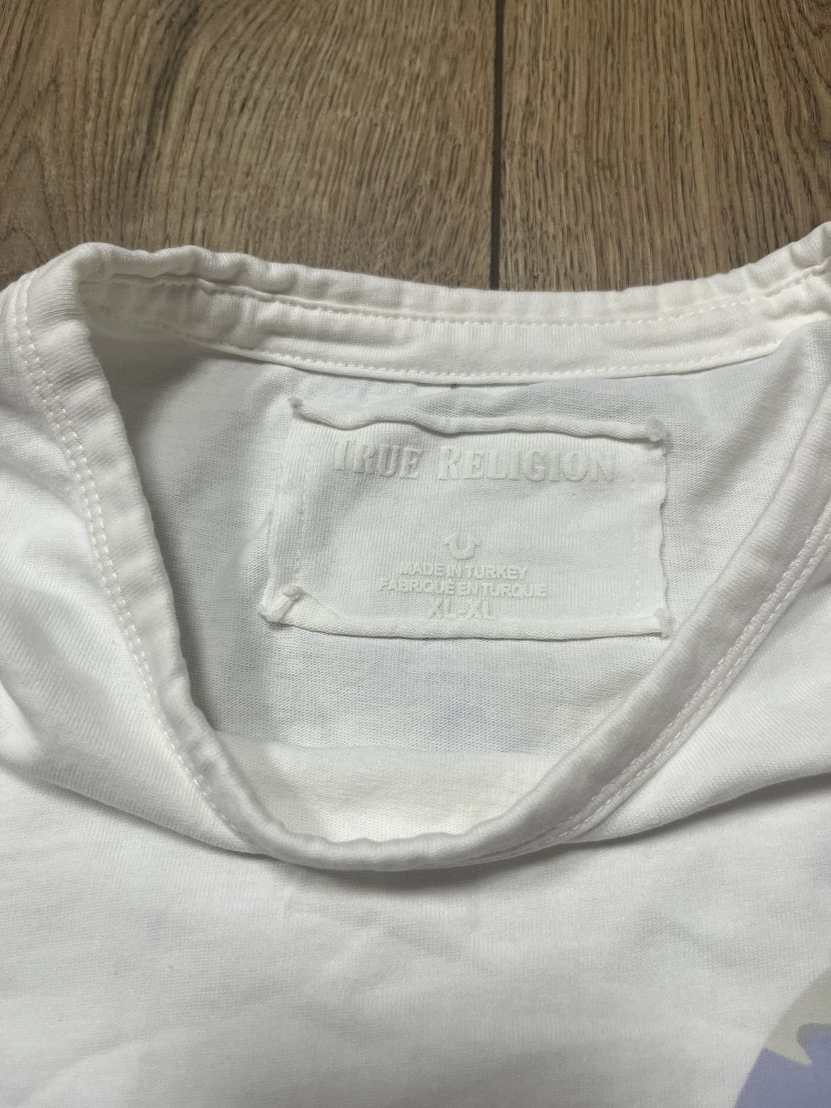 True Religion × Vintage True Religion White Long Sleeve T shirt Size US XL / EU 56 / 4 - 8 Thumbnail
