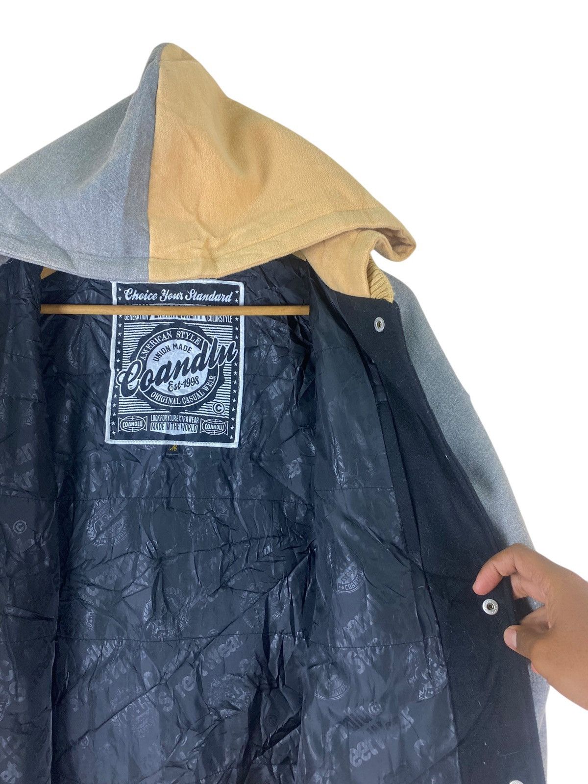 Japanese Brand Japanese Streetwear Co&Lu Hoodie Varsity Jacket Size US M / EU 48-50 / 2 - 13 Thumbnail