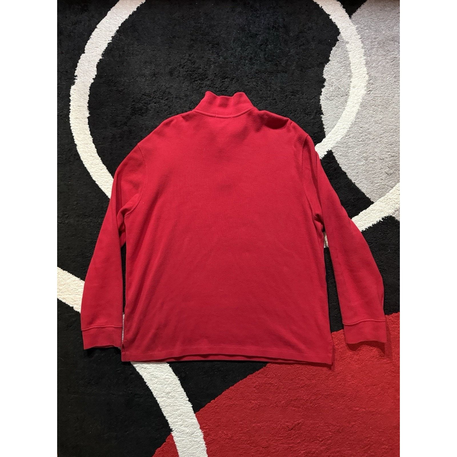 Ralph Lauren Polo Ralph Lauren Red Quarter Zip Sweater Men’s Size XL Size US XL / EU 56 / 4 - 6 Thumbnail